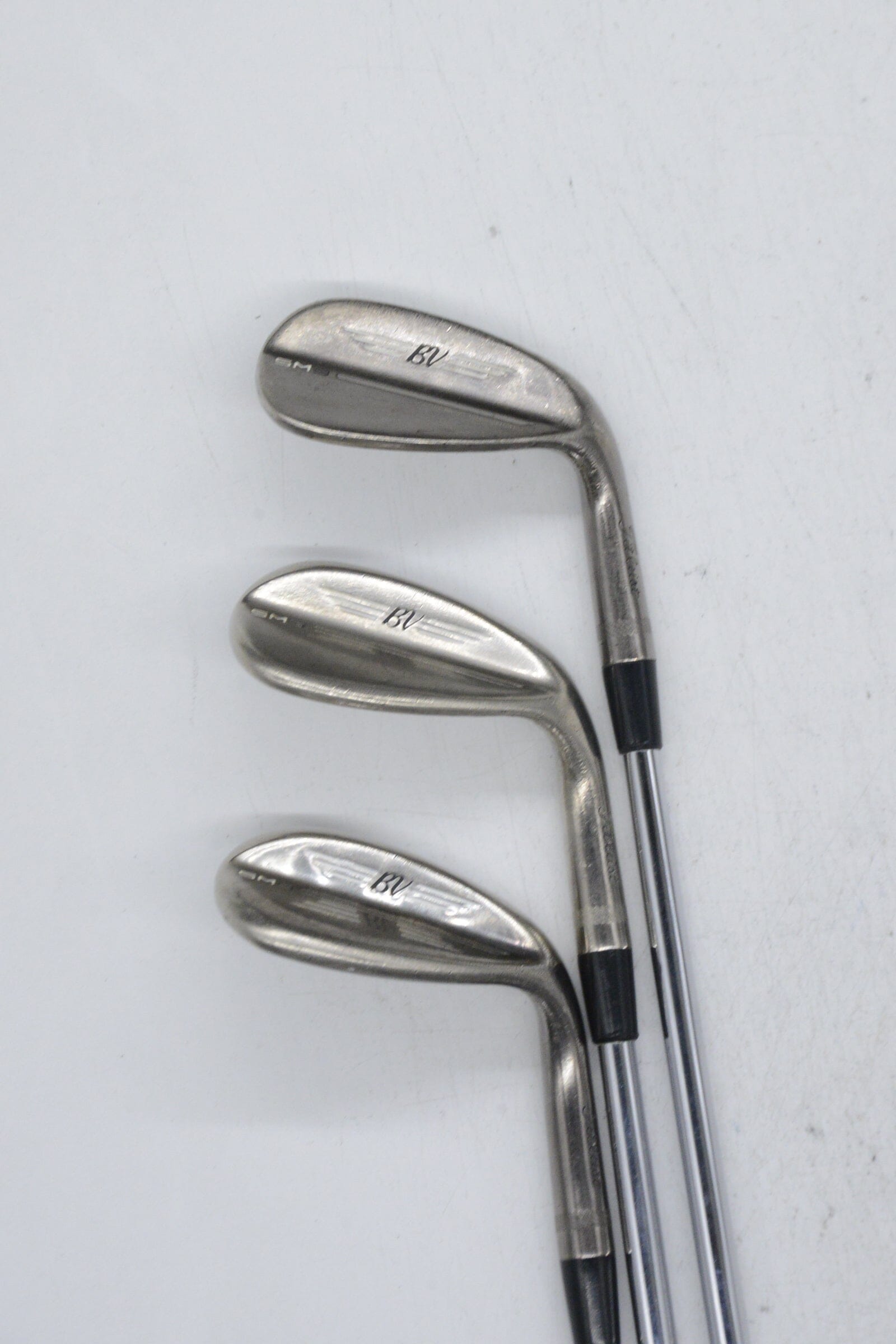Titleist Vokey SM8 Brushed Steel 50, 56, 60 Degree Wedge Set Wedge Flex Golf Clubs GolfRoots 