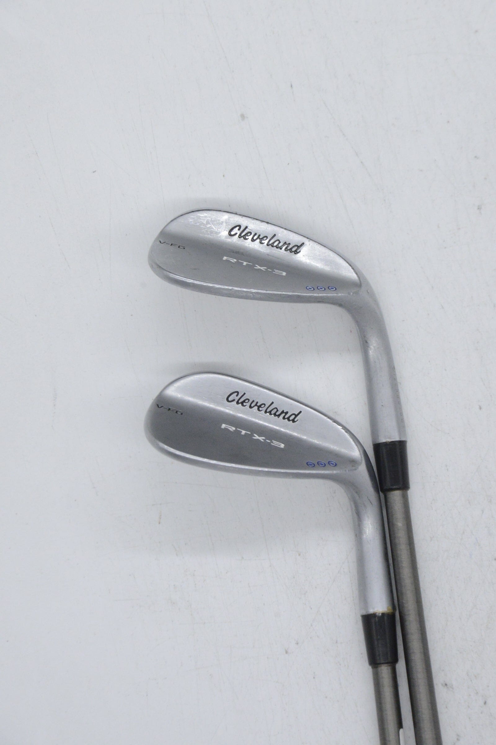 Cleveland RTX 3 Tour Satin 54 & 58 Degree Wedge Set S Flex Golf Clubs GolfRoots 