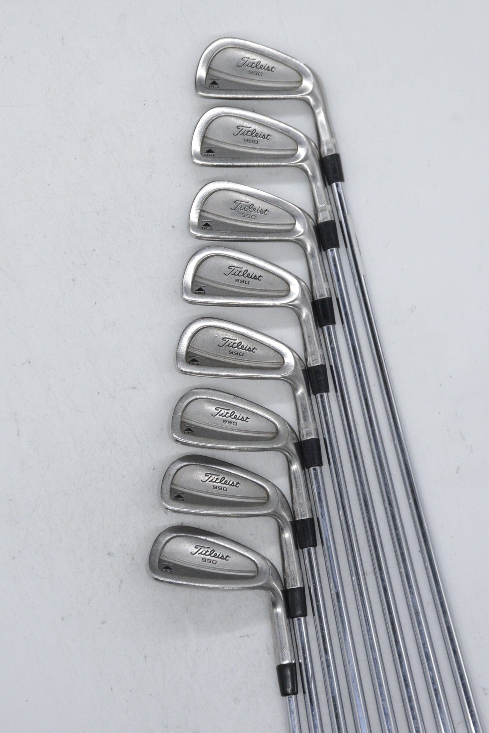 Titleist DCI 990 3-PW Iron Set S Flex -0.25" Golf Clubs GolfRoots 