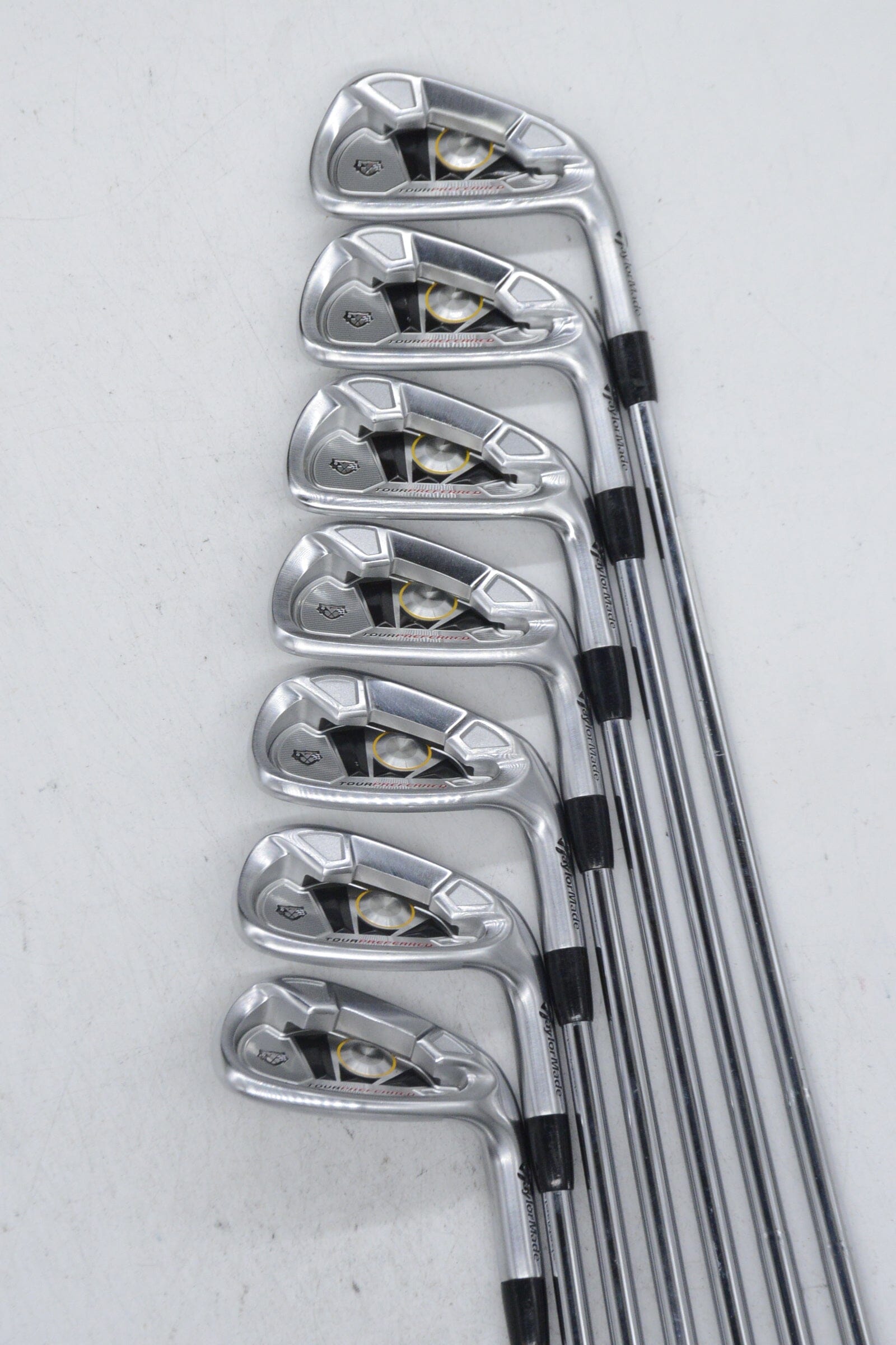 TaylorMade Tour Preferred 4-PW Iron Set S Flex Std Length Golf Clubs GolfRoots 