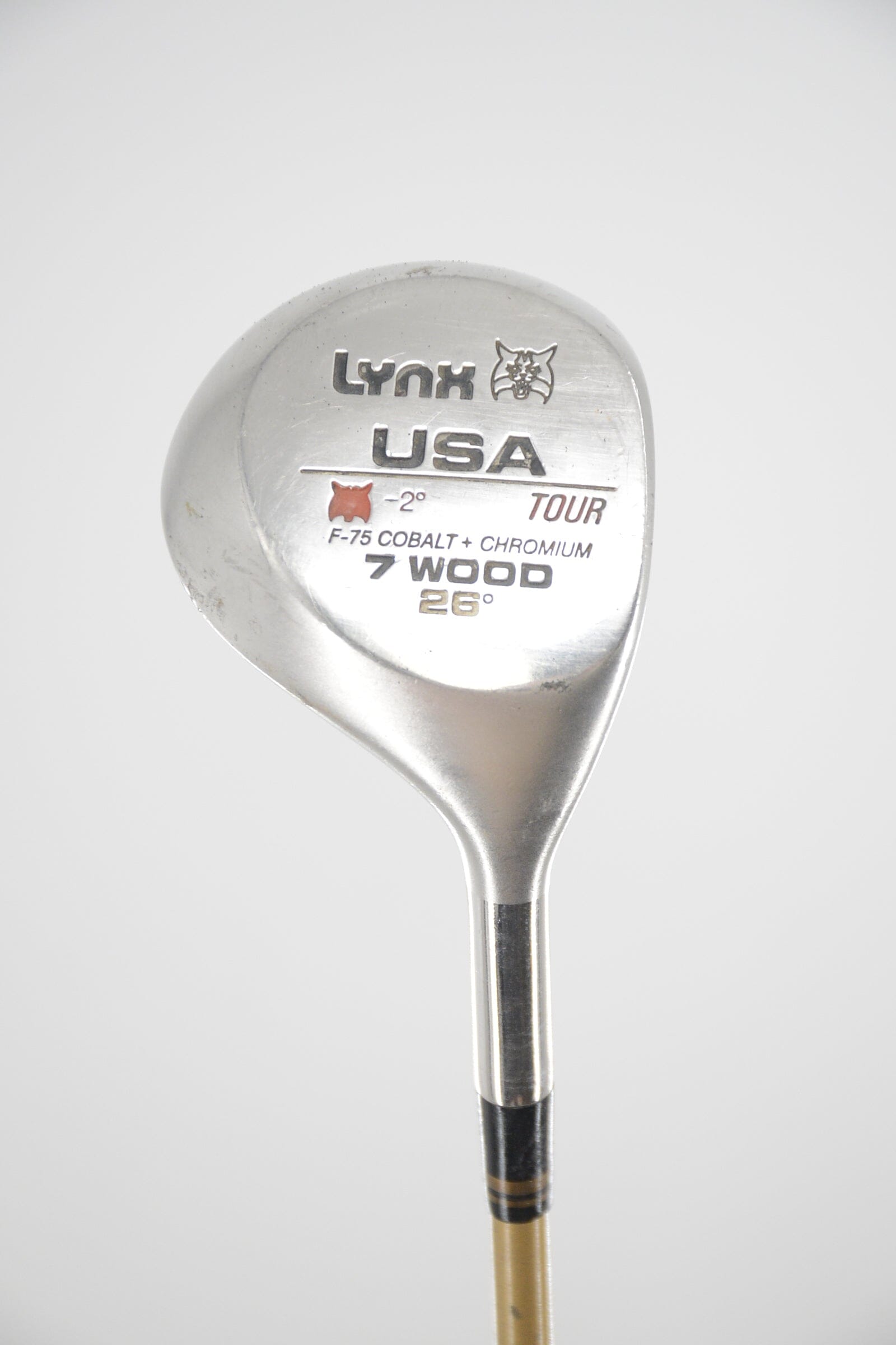 Lynx USA Tour 7 Wood S Flex 40.75" Golf Clubs GolfRoots 