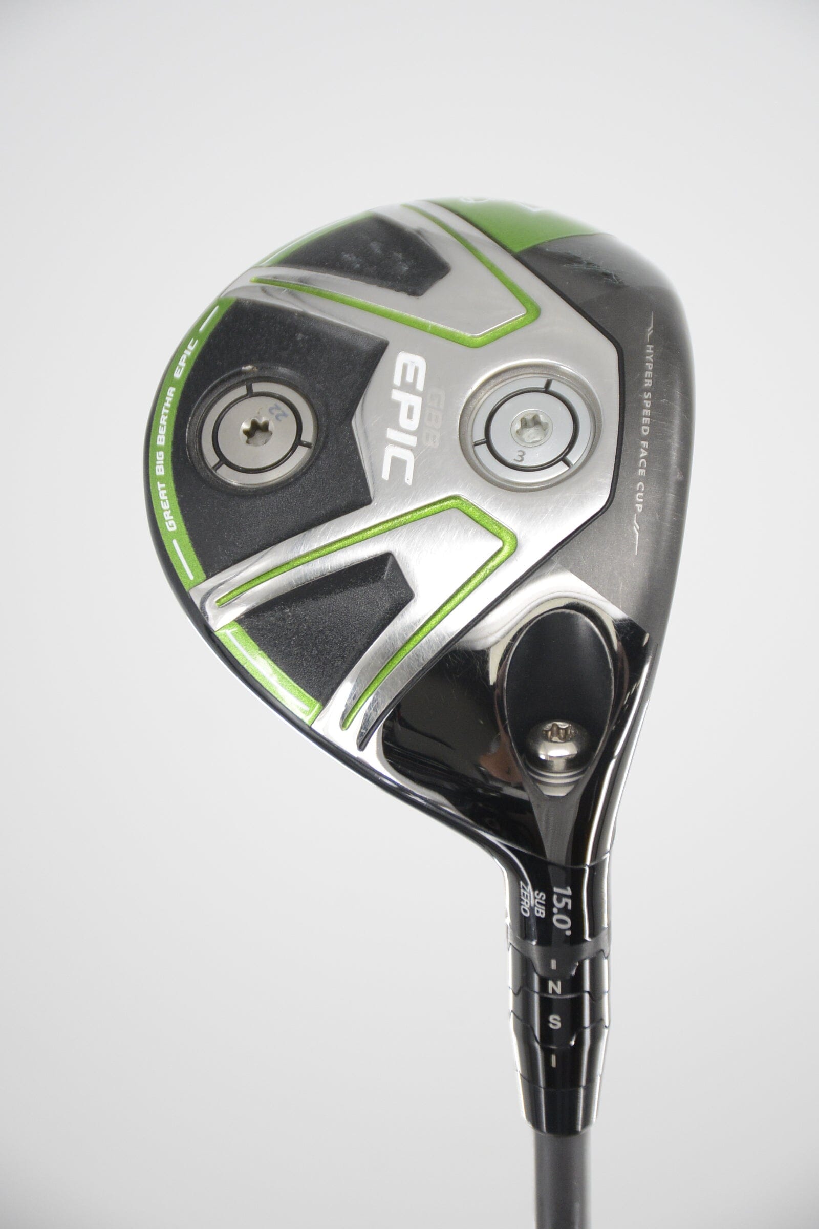 Callaway GBB Epic Sub Zero 15 Degree Wood S Flex 42.75" Golf Clubs GolfRoots 