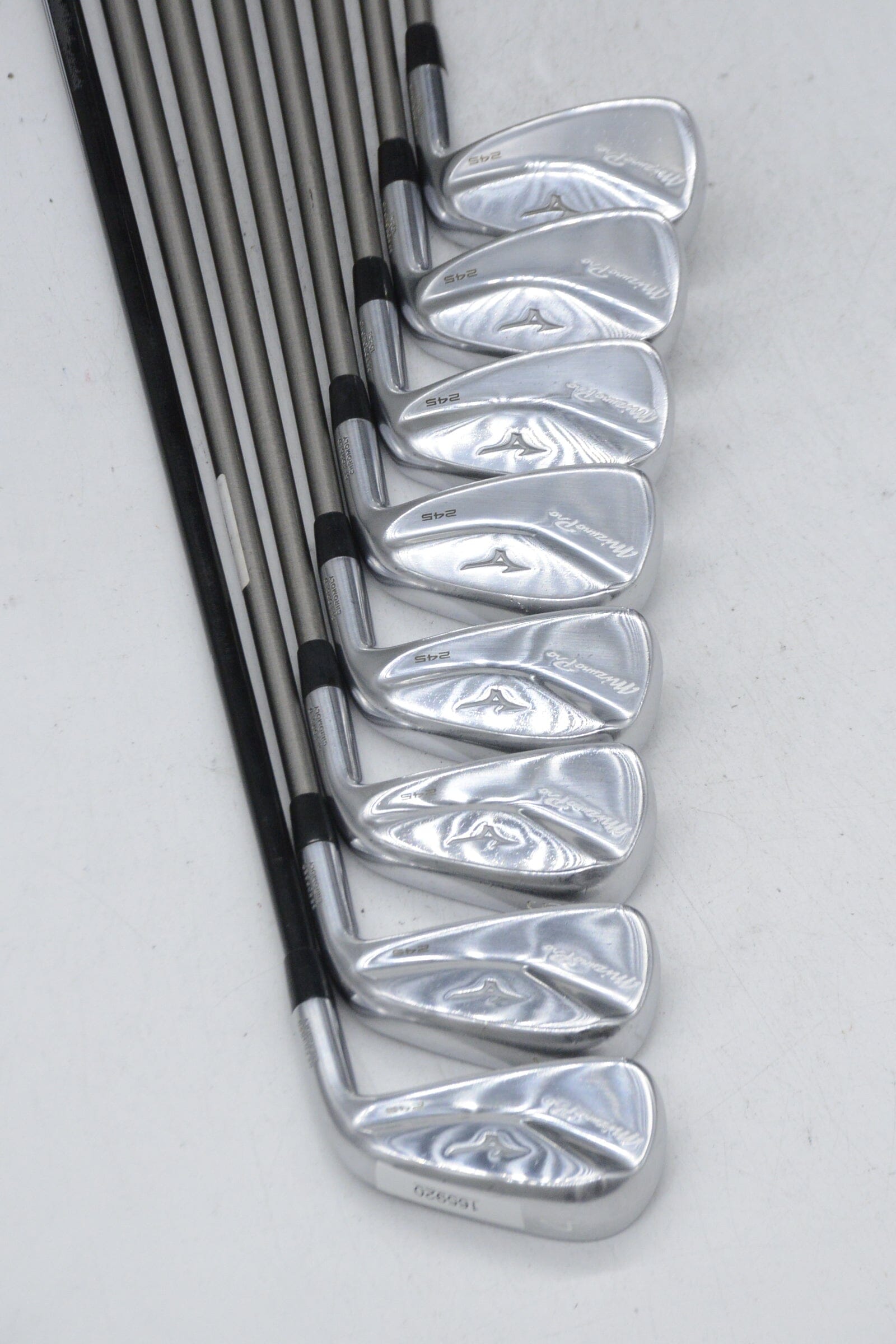 Mizuno Pro 245 4-GW Iron Set S Flex +0.5" Golf Clubs GolfRoots 
