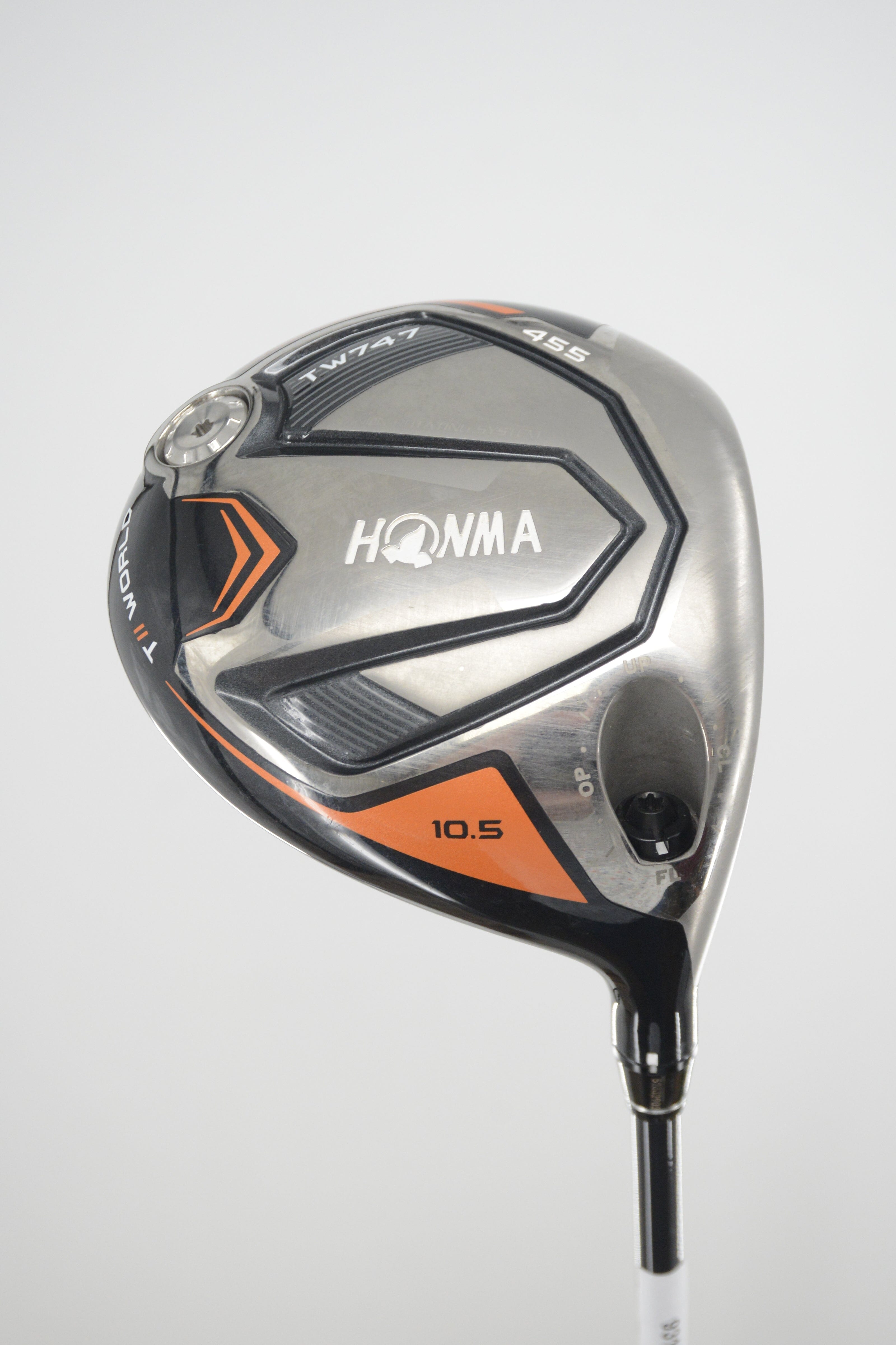 Honma TW747 455 10.5 Degree Driver R Flex 45.25" Golf Clubs GolfRoots 