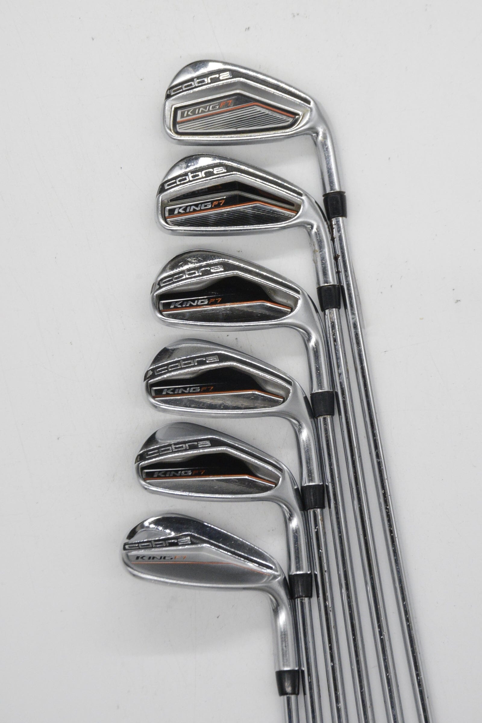 Cobra King F7 5-6, 8-GW Iron Set R Flex Std Length Golf Clubs GolfRoots 