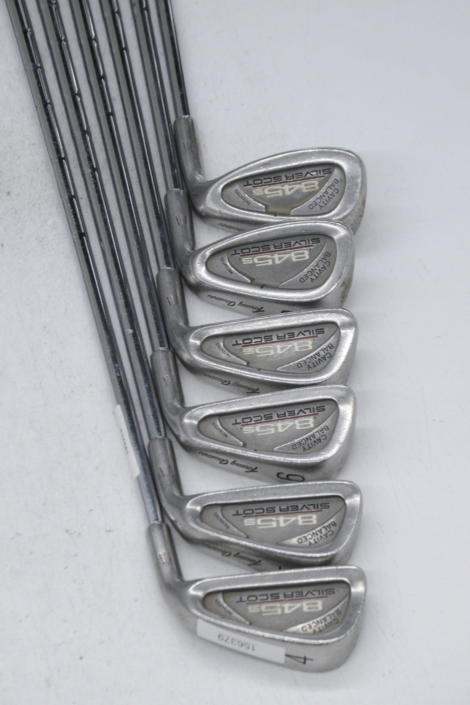 Tommy Armour 845S Silver Scot 4-7, 9-PW Iron Set S Flex -0.25" Golf Clubs GolfRoots 