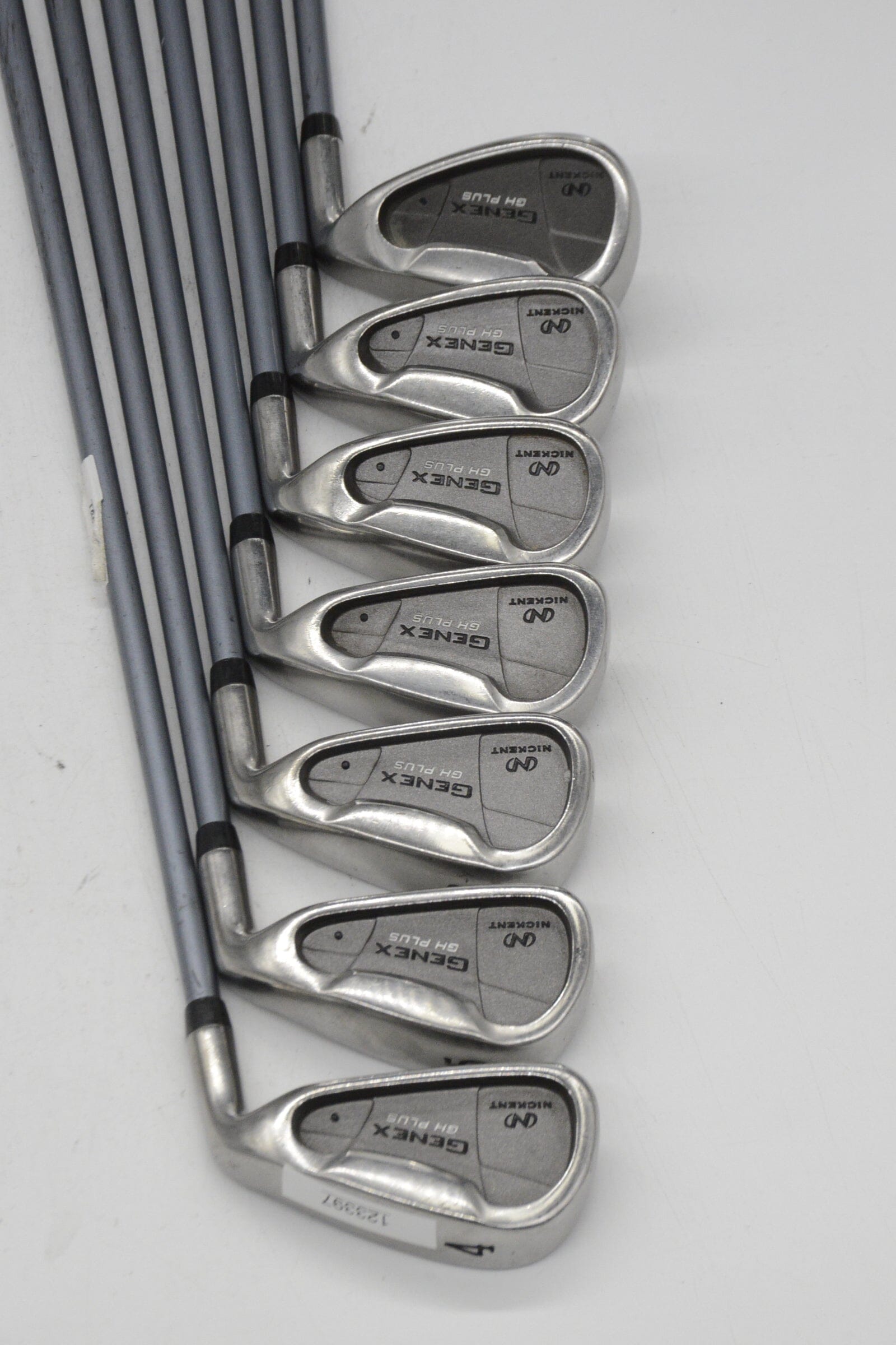 Women's Nickent Genex Gh Plus 4-9, SW Iron Set W Flex -0.25" Golf Clubs GolfRoots 
