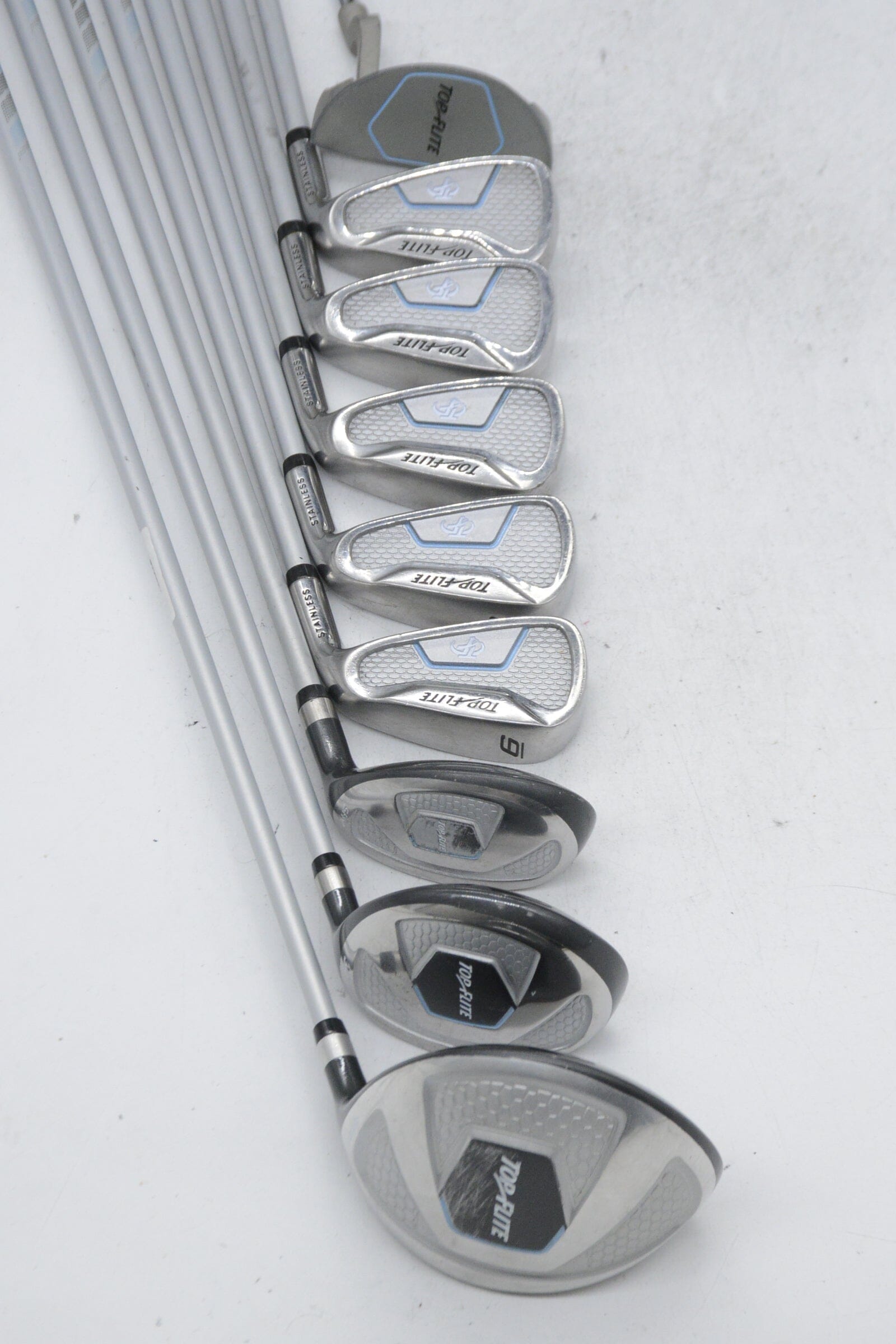 Women's Top Flite Mixed Full Set W Flex -1.5" Golf Clubs GolfRoots 