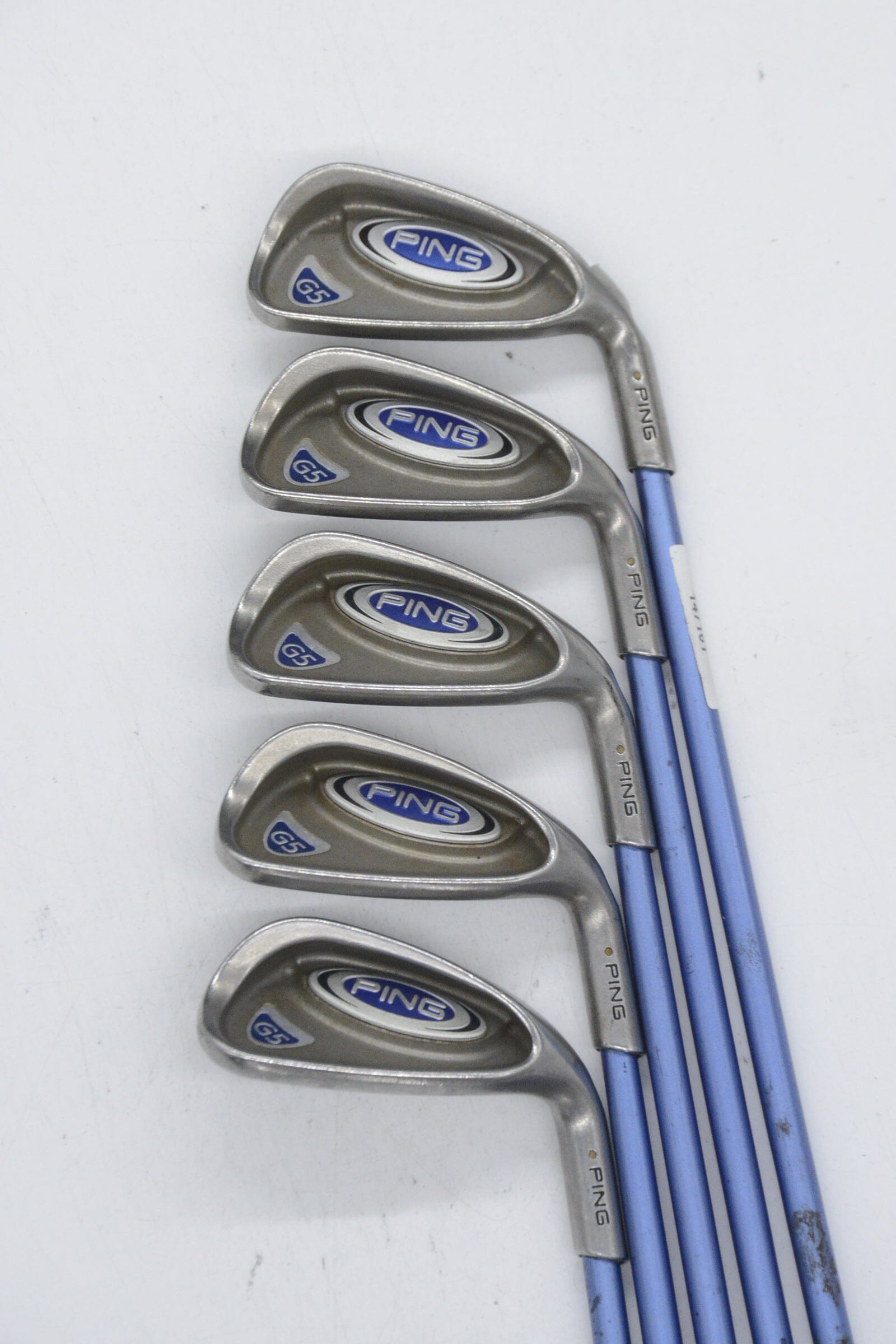 Women's Ping G5 5, 7-PW Iron Set W Flex Std Length Golf Clubs GolfRoots 