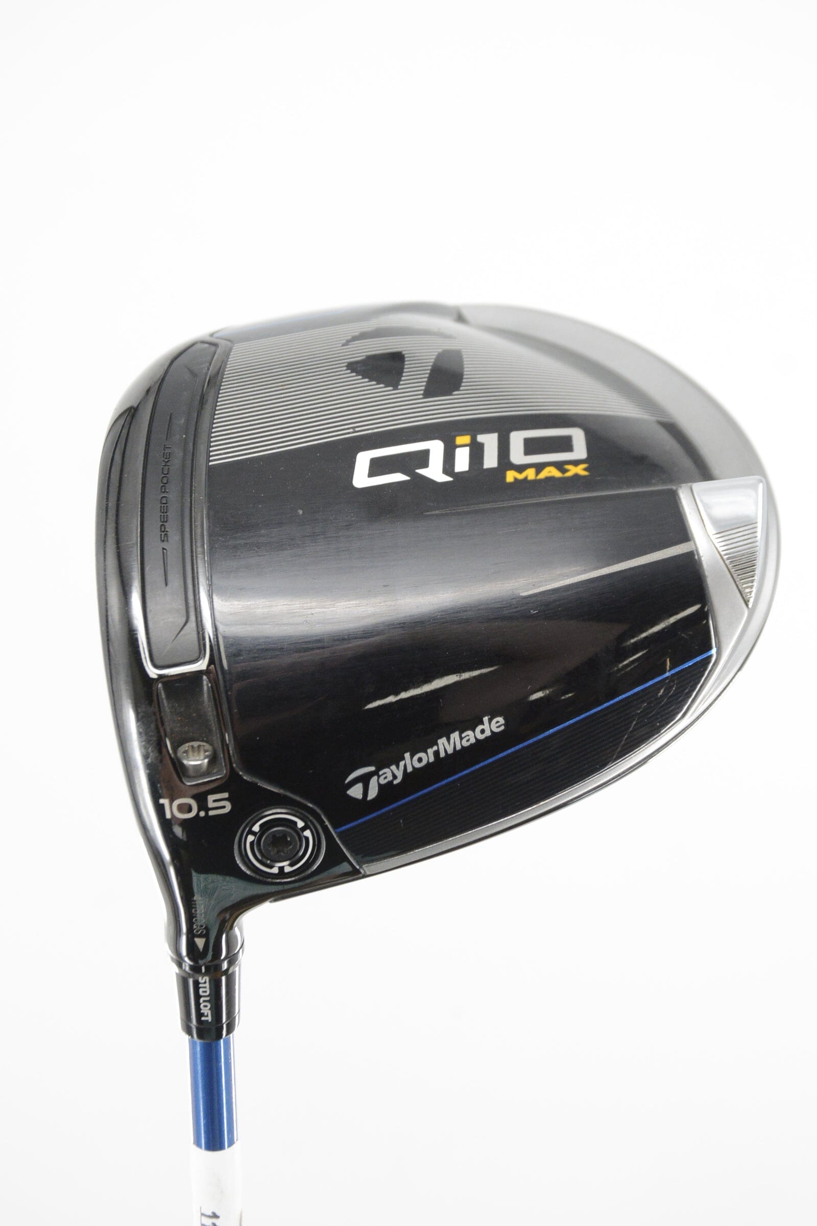 Lefty TaylorMade Qi10 Max 10.5 Degree Driver SR Flex 45.25" Golf Clubs GolfRoots 