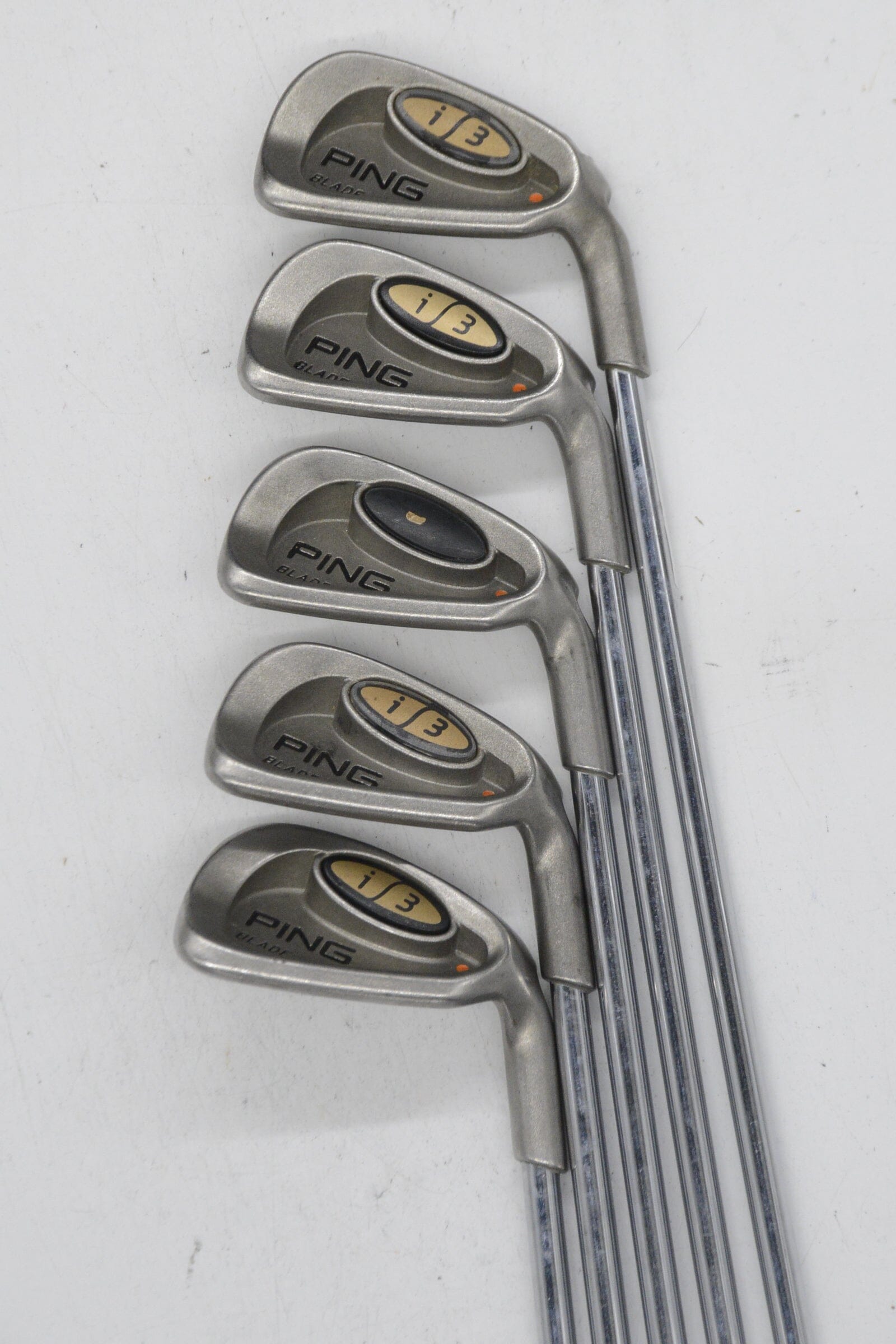 Ping I3 Blade 6-PW Iron Set R Flex +0.5" Golf Clubs GolfRoots 