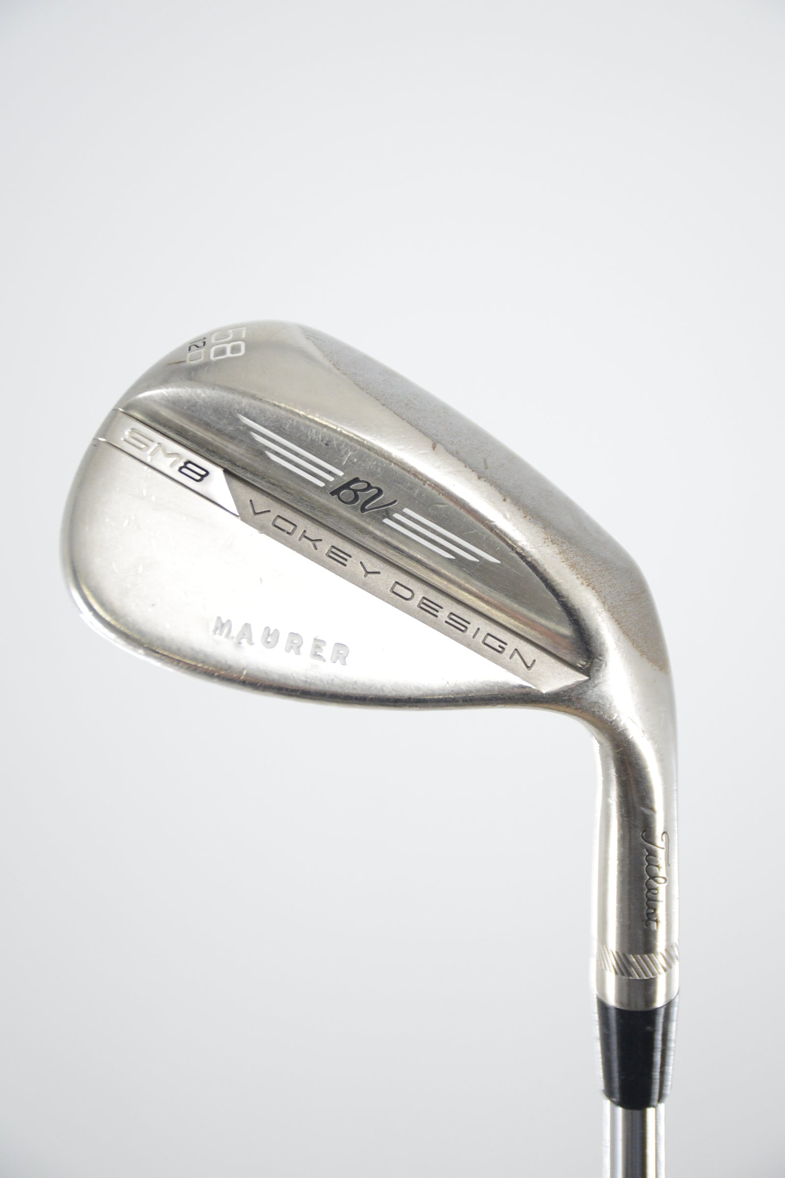 Titleist Vokey SM8 Brushed Steel 58 Degree Wedge S Flex 35.25"