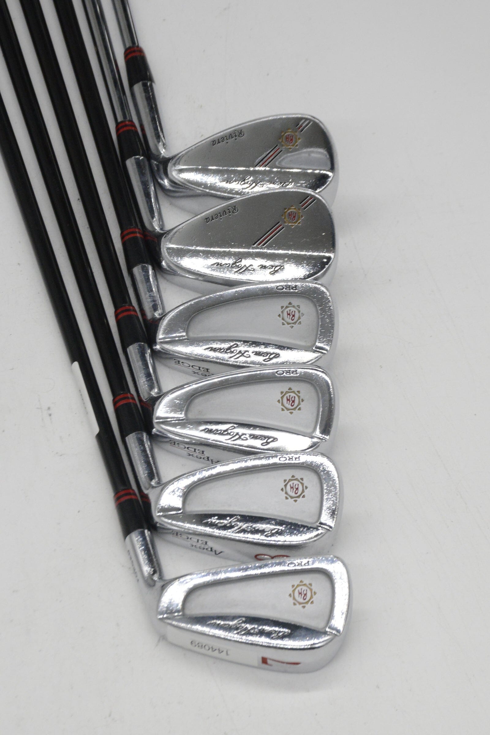 Ben Hogan Apex Edge 7-PW, SW-LW Iron Set R Flex -0.75" Golf Clubs GolfRoots 