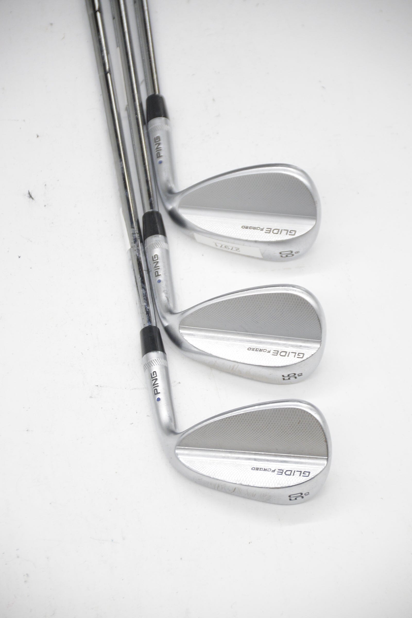 Ping Glide Forged 50, 56, 60 Degree Wedge Set S Flex Golf Clubs GolfRoots 