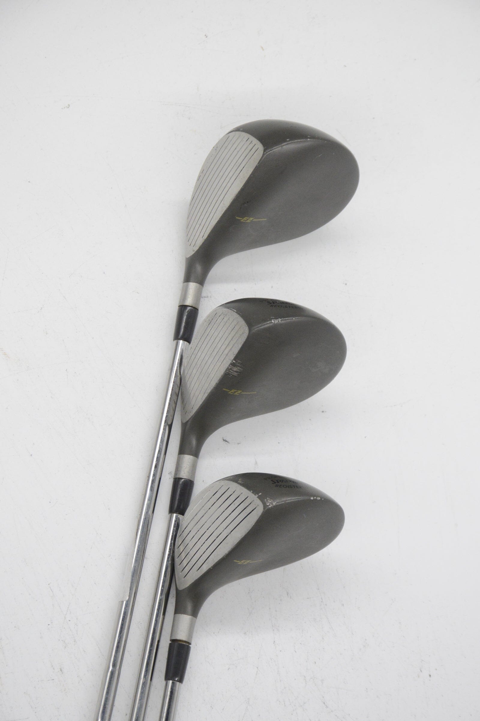 Women's Spalding Executive EZ D, 3W, 5W Wood Set W Flex Golf Clubs GolfRoots 