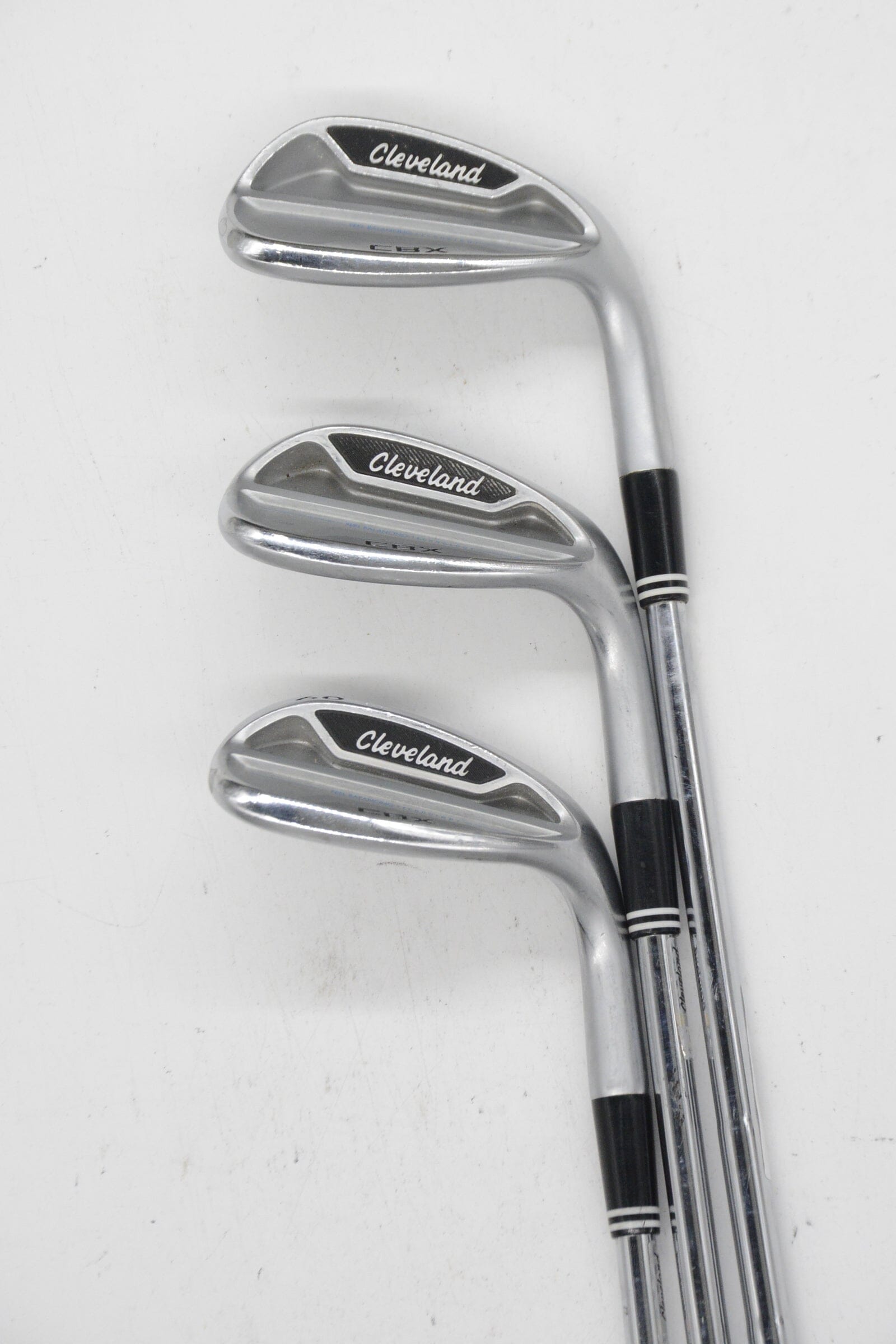 Cleveland CBX 50, 56, 60 Degree Wedge Set Wedge Flex Golf Clubs GolfRoots 
