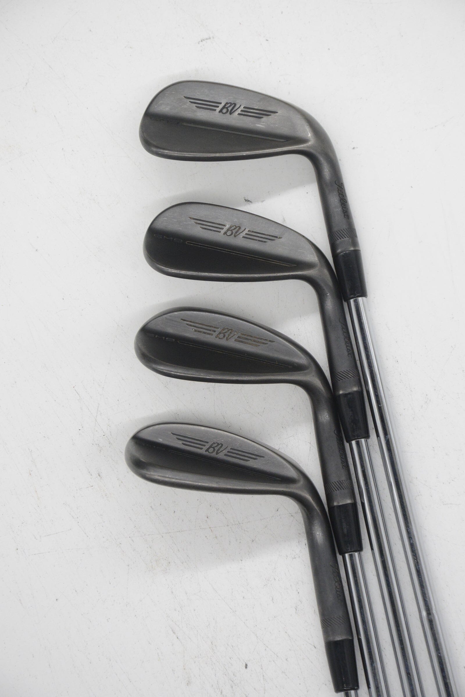 Titleist Vokey SM9 Jet Black 46, 50, 54, 60 Degree Wedge Set Wedge Flex Golf Clubs GolfRoots 