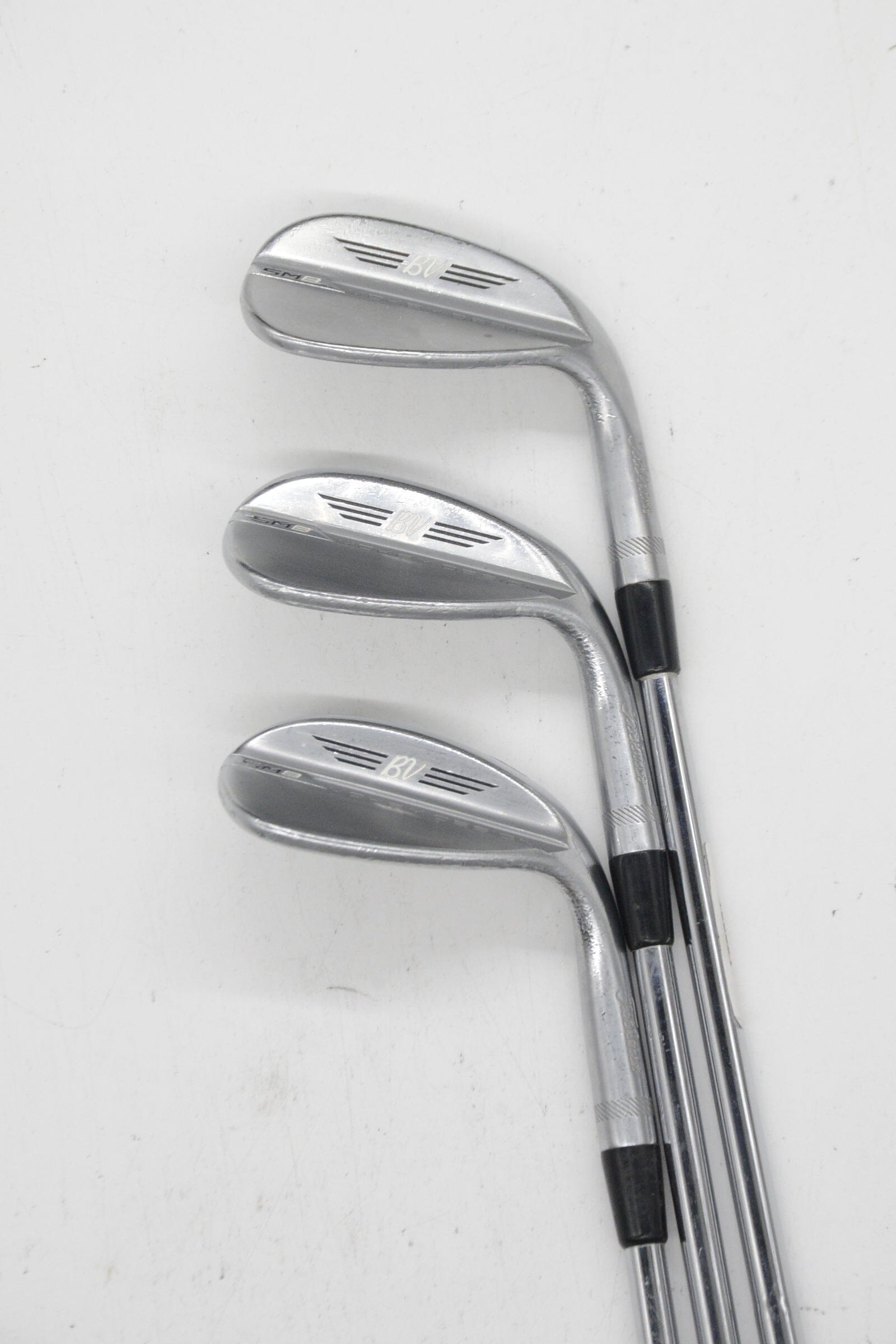 Titleist Vokey SM8 Tour Chrome 50, 54, 58 Degree Wedge Set Wedge Flex Golf Clubs GolfRoots 