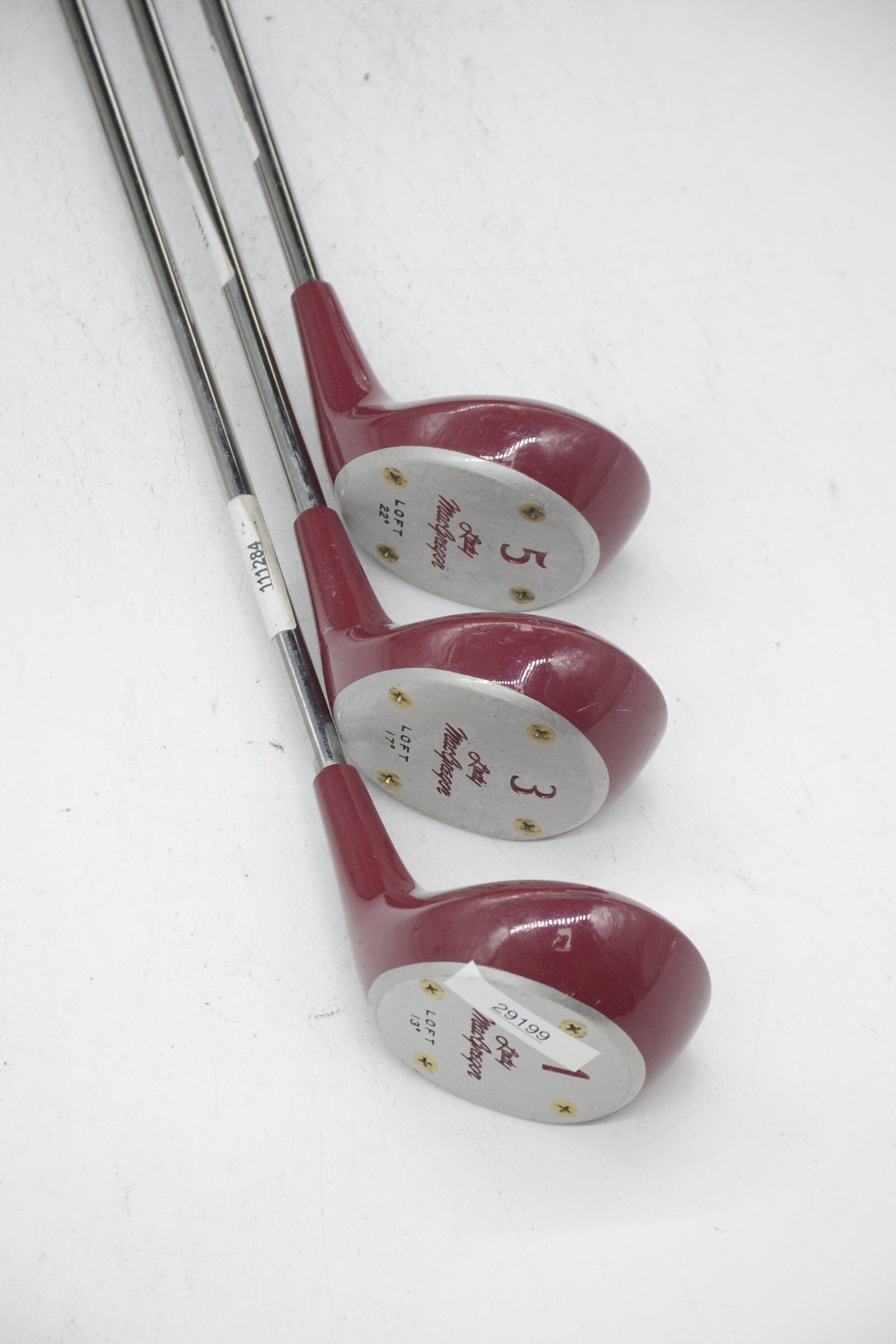 Women's MacGregor Lady MacGregor D, 3W, 5W Wood Set W Flex Golf Clubs GolfRoots 