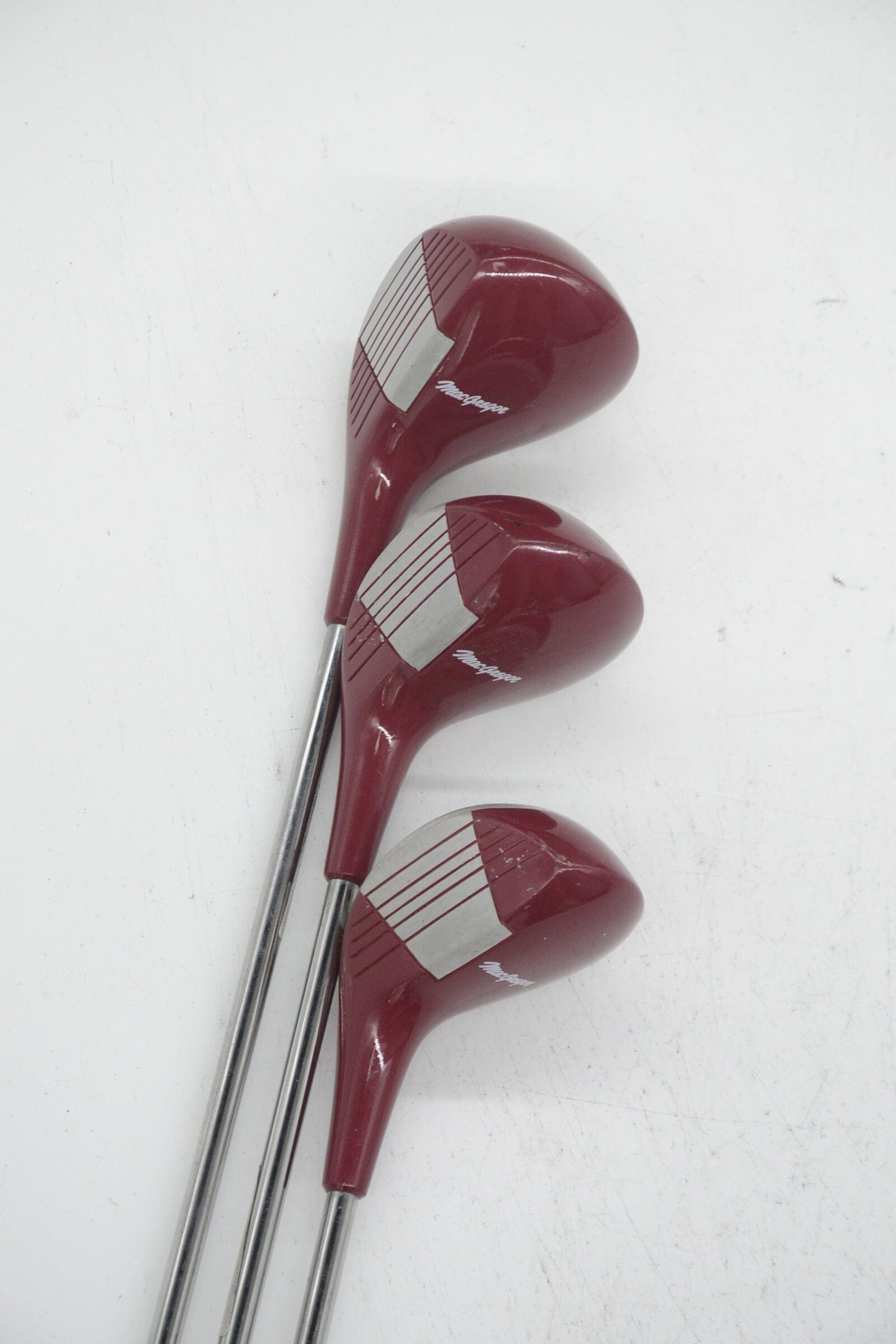 Women's MacGregor Lady MacGregor D, 3W, 5W Wood Set W Flex Golf Clubs GolfRoots 