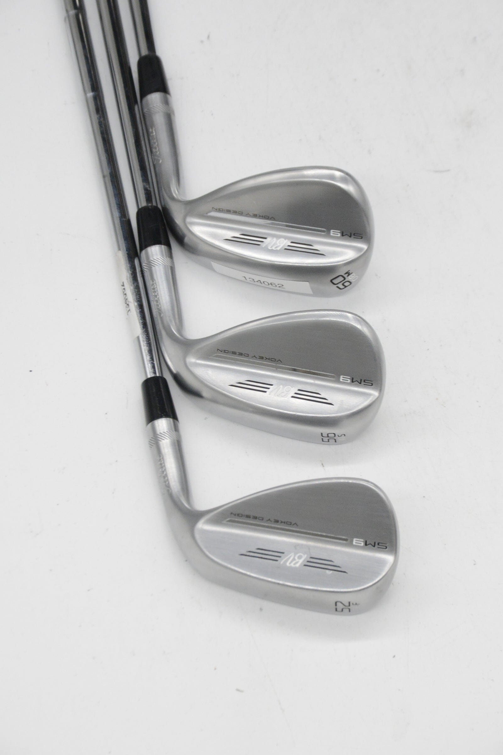 Titleist Vokey SM9 Tour Chrome 52, 56, 60 Degree Wedge Set Wedge Flex Golf Clubs GolfRoots 