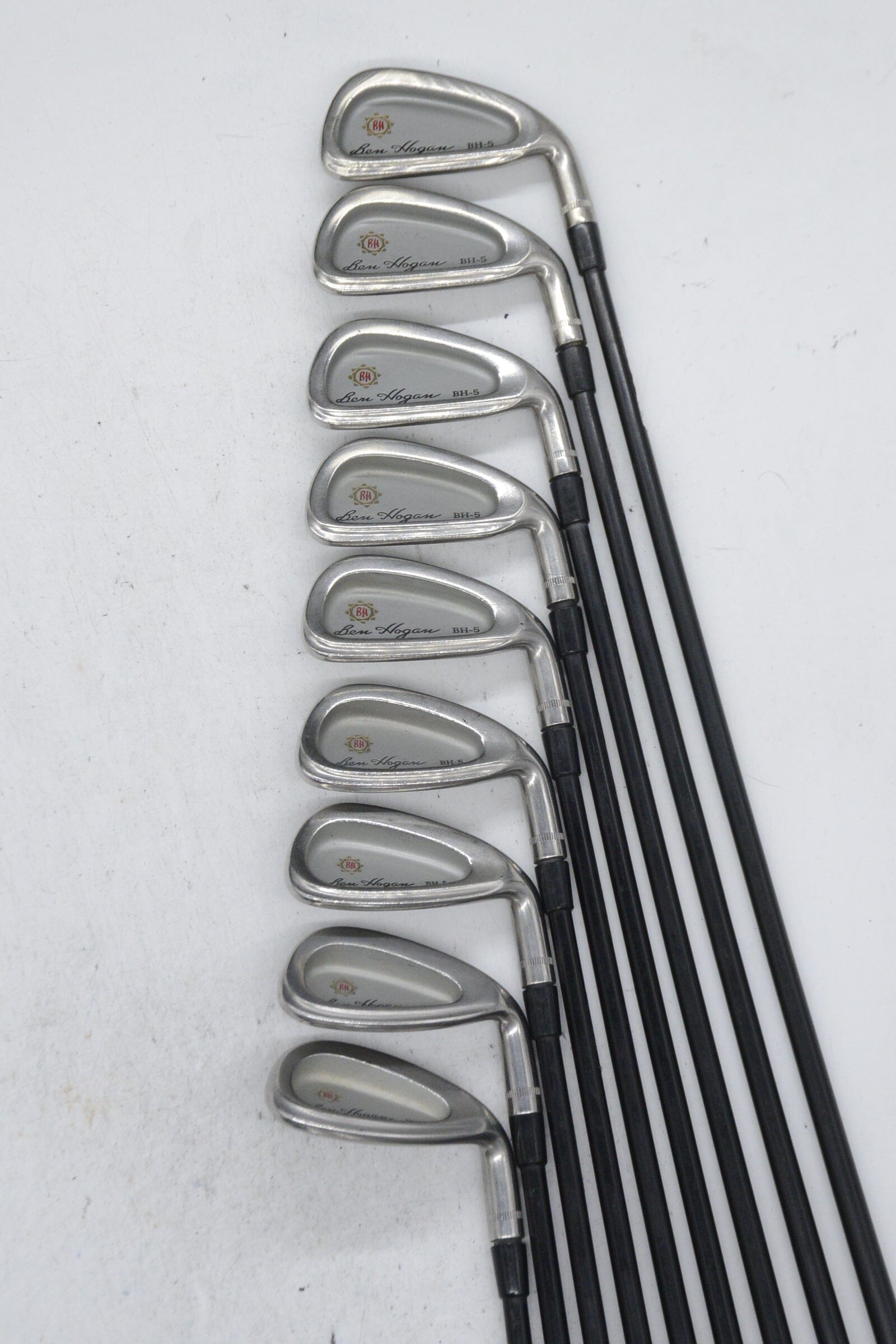 Ben Hogan BH-5 3-PW, SW Iron Set R Flex Std Length Golf Clubs GolfRoots 