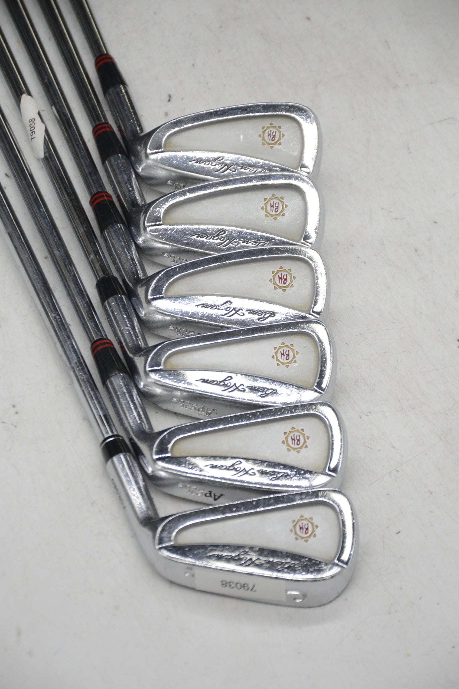 Ben Hogan Apex Plus 5-PW Iron Set S Flex -0.25" Golf Clubs GolfRoots 