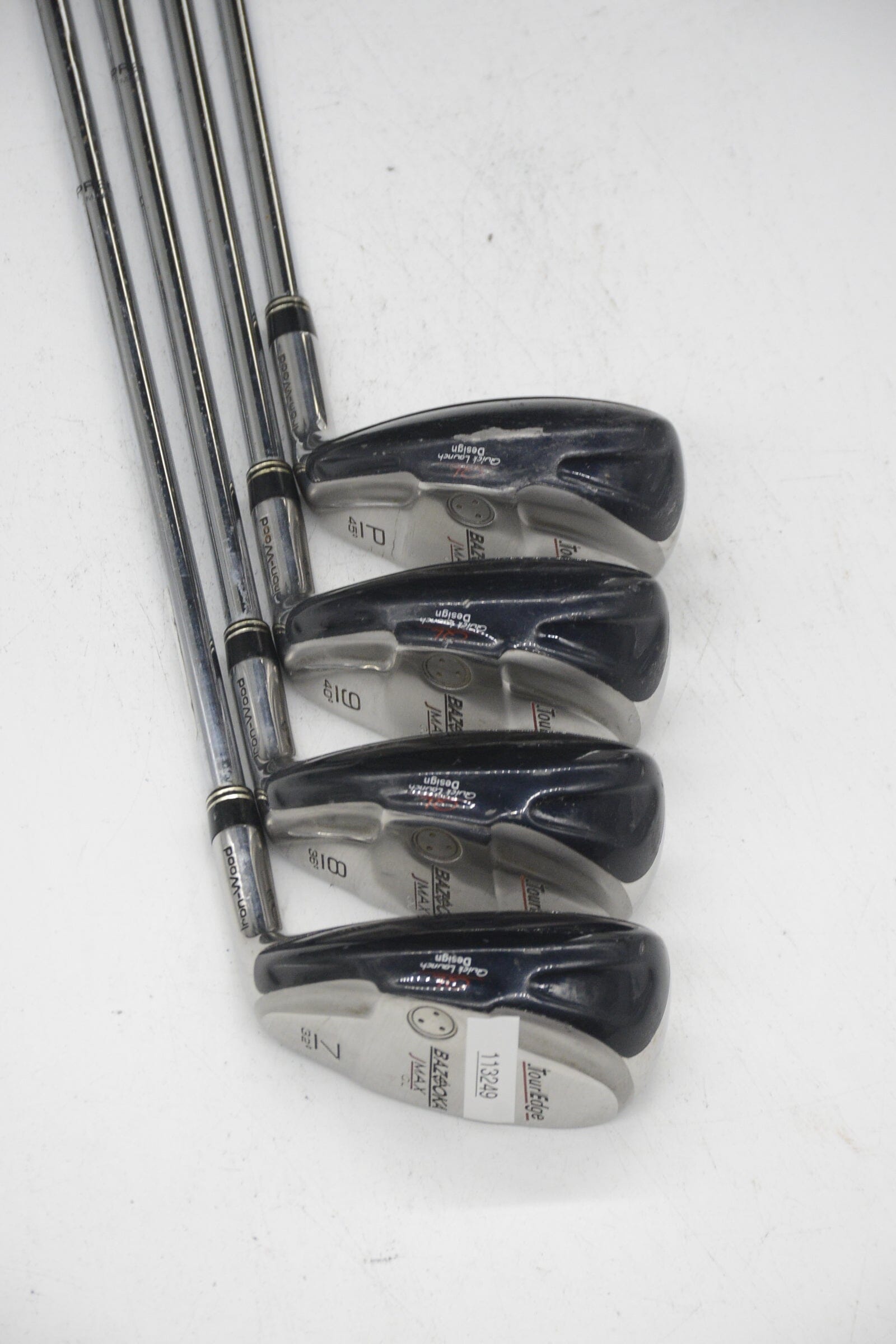 Tour Edge Bazooka JMAX Ql 7-PW Iron Set R Flex -0.25" Golf Clubs GolfRoots 