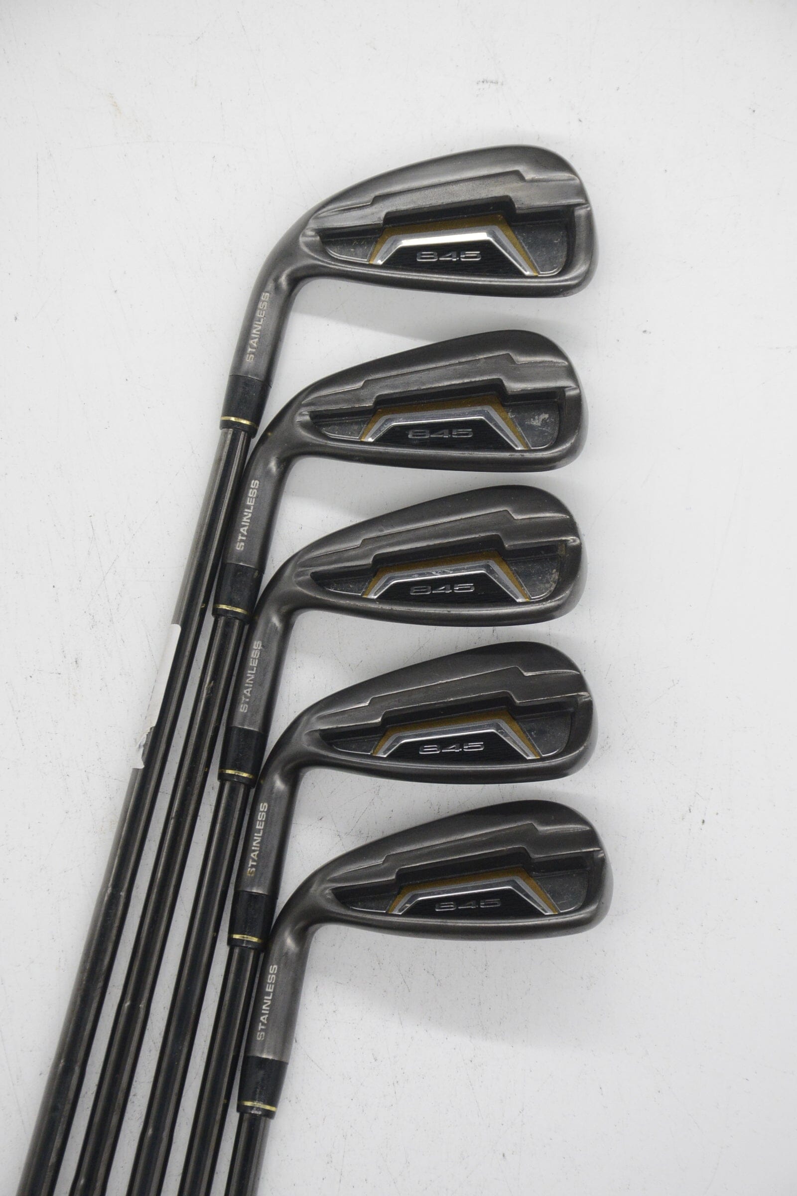 Lefty Tommy Armour 845 5, 7-PW Iron Set Uniflex -0.25" Golf Clubs GolfRoots 