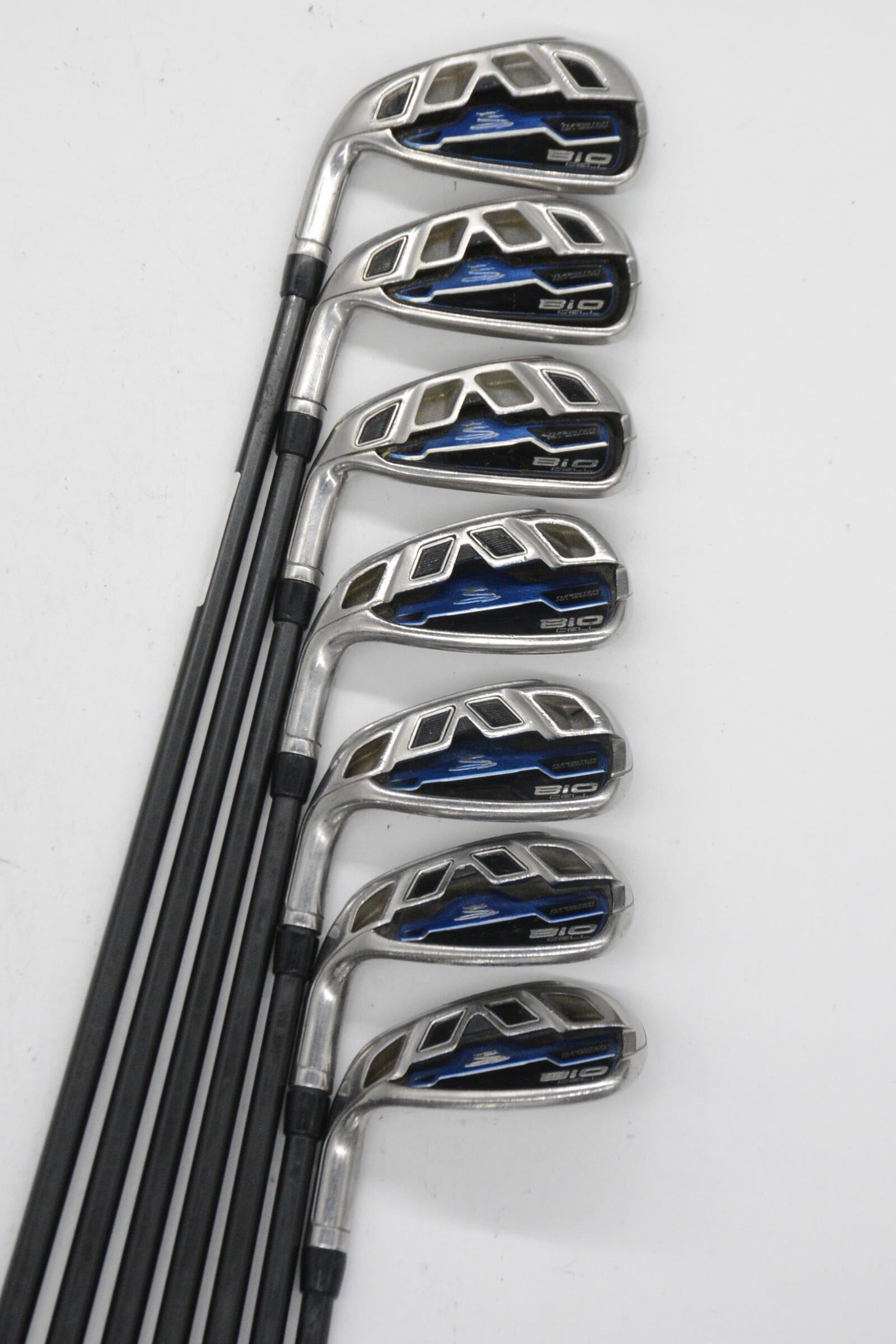 Lefty Cobra Bio Cell Blue 5-GW Iron Set R Flex +0.75" Golf Clubs GolfRoots 