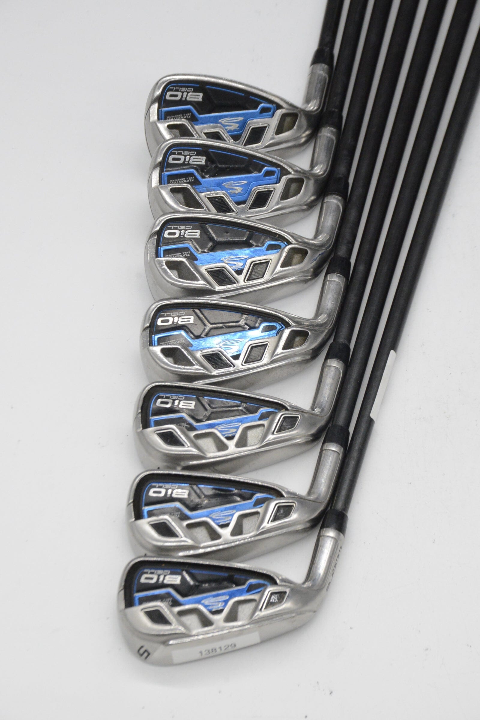 Lefty Cobra Bio Cell Blue 5-GW Iron Set R Flex +0.75" Golf Clubs GolfRoots 