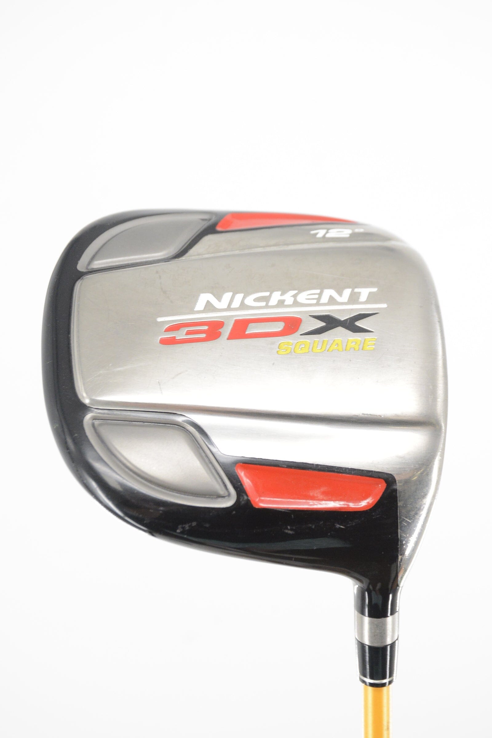 Nickent 3Dx Square 12 Degree Driver R Flex 46" Golf Clubs GolfRoots 