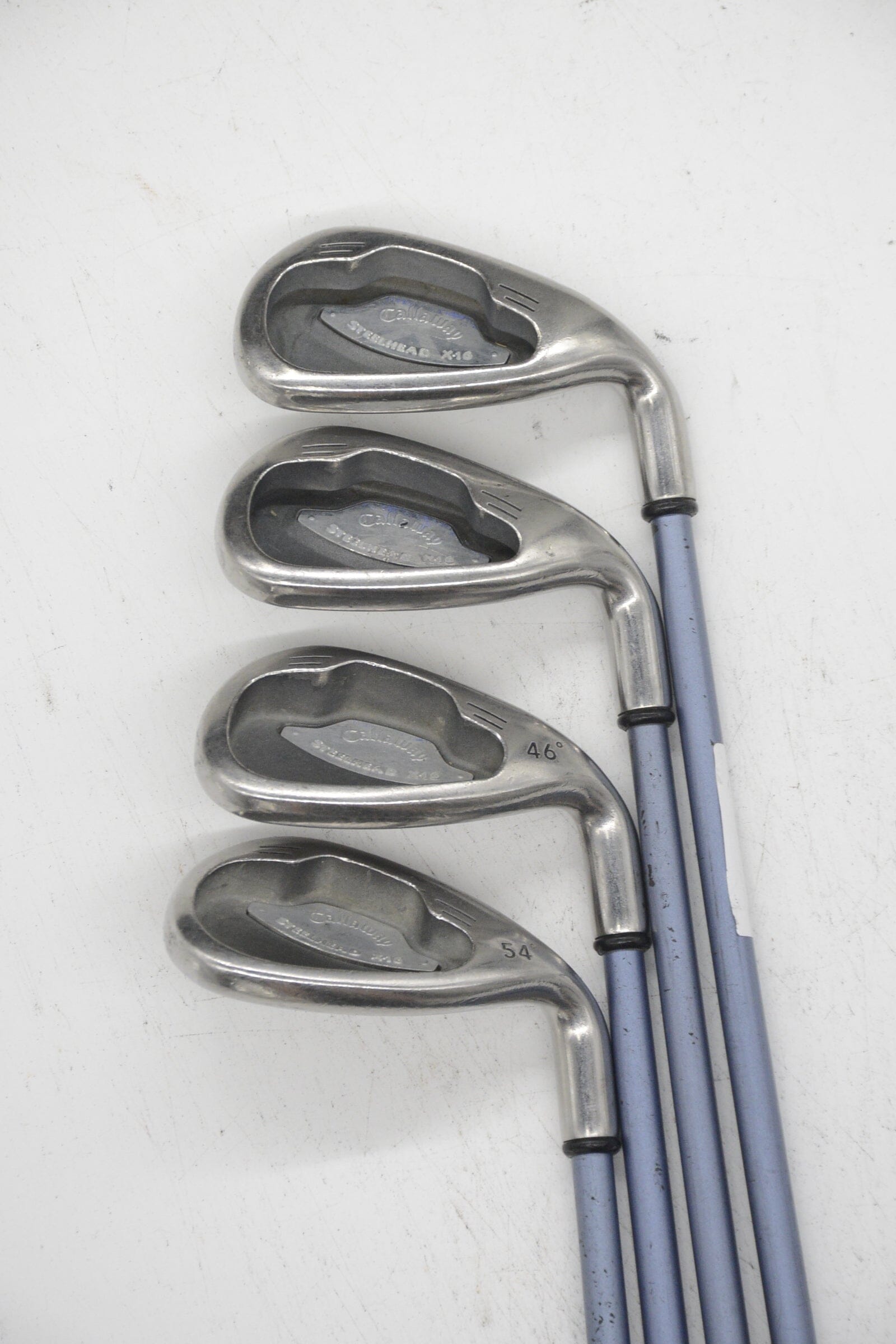Women's Callaway Steelhead X-16 8-PW, SW Iron Set W Flex -0.5" Golf Clubs GolfRoots 