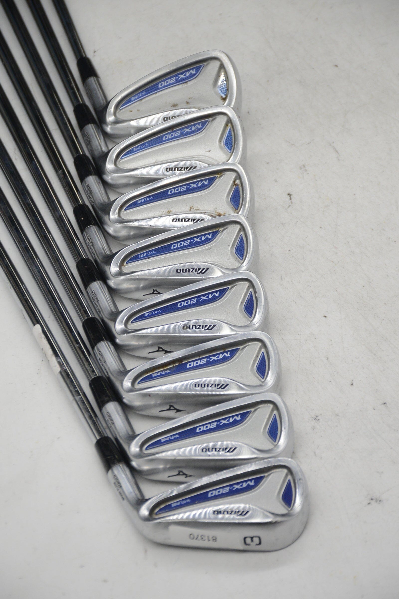 Mizuno MX-200 3-PW Iron Set S Flex +0.25" Golf Clubs GolfRoots 