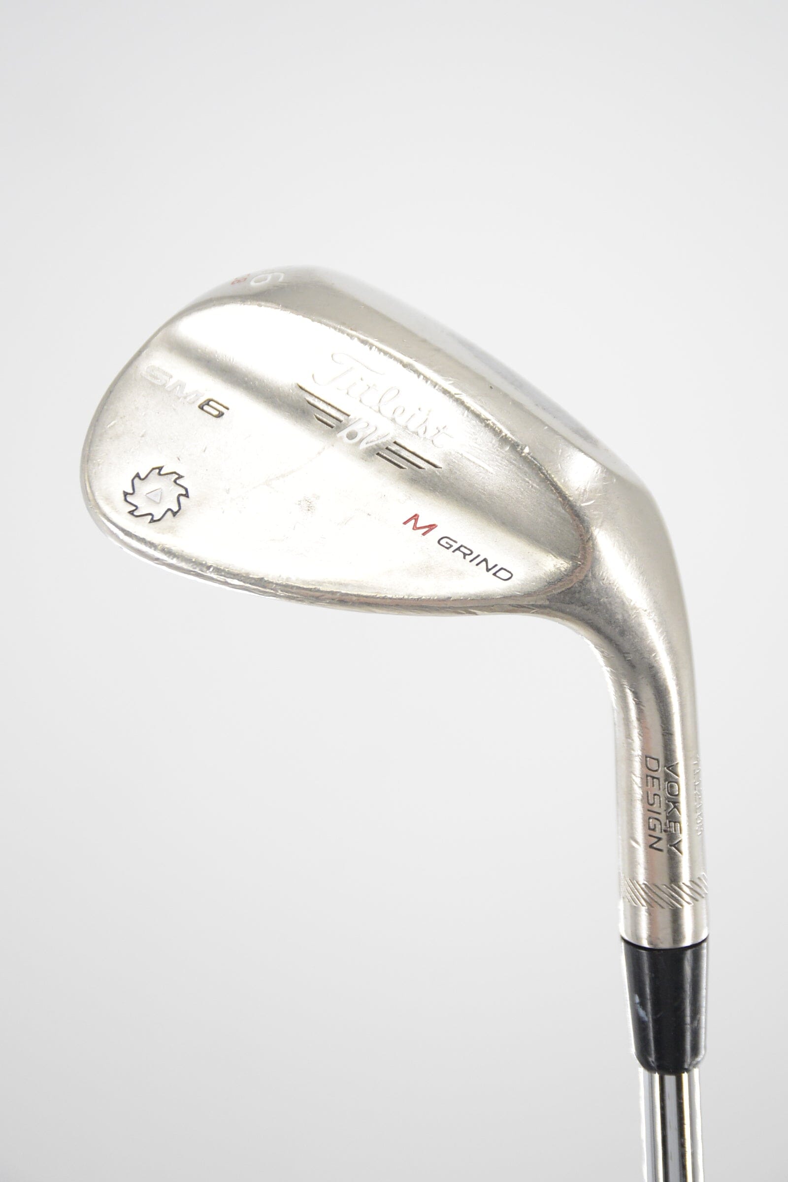 Titleist Vokey SM6 Steel Gray 56 Degree Wedge S Flex 35" Golf Clubs GolfRoots 