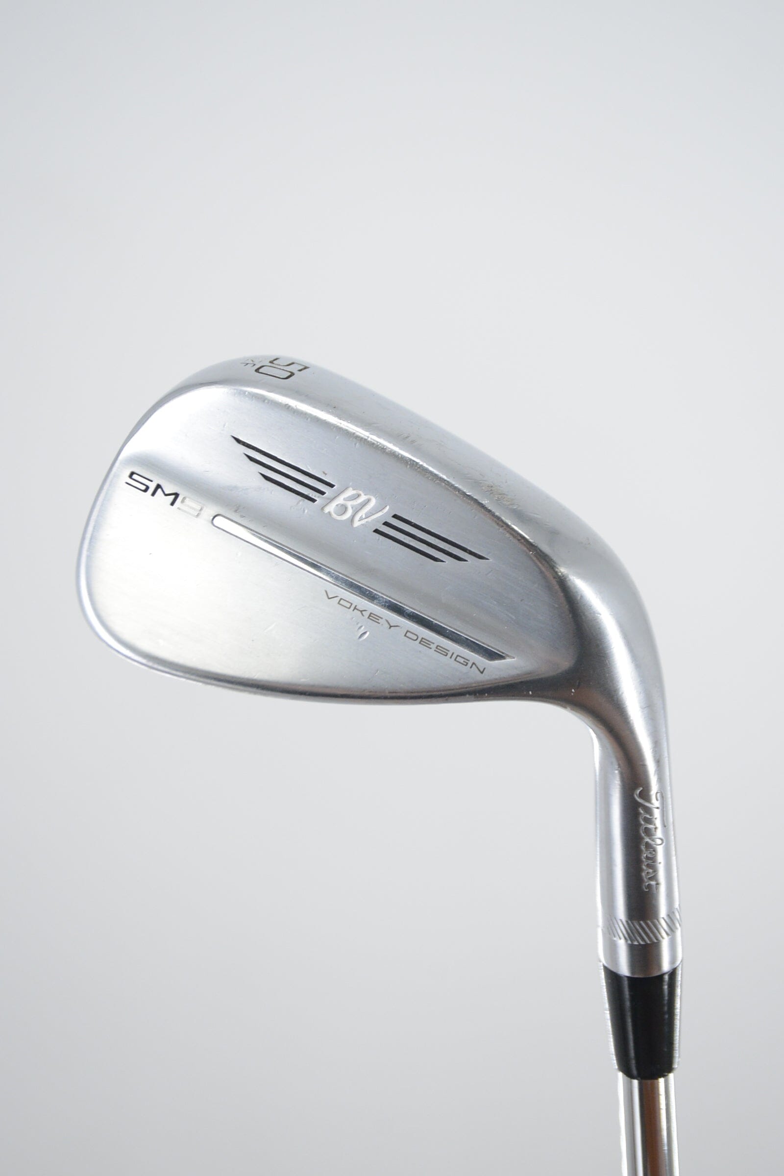 Titleist Vokey SM9 Tour Chrome 50 Degree Wedge Wedge Flex 35.25" Golf Clubs GolfRoots 