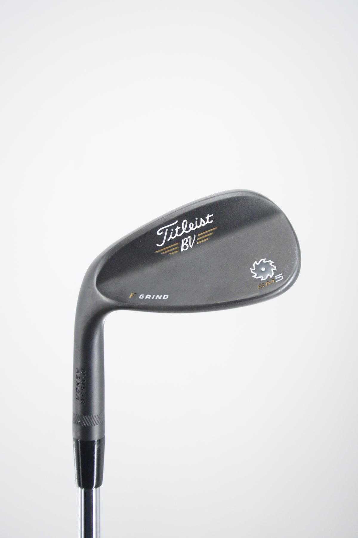 Lefty Titleist Vokey SM5 Raw Black 52 Degree Wedge S Flex 36"