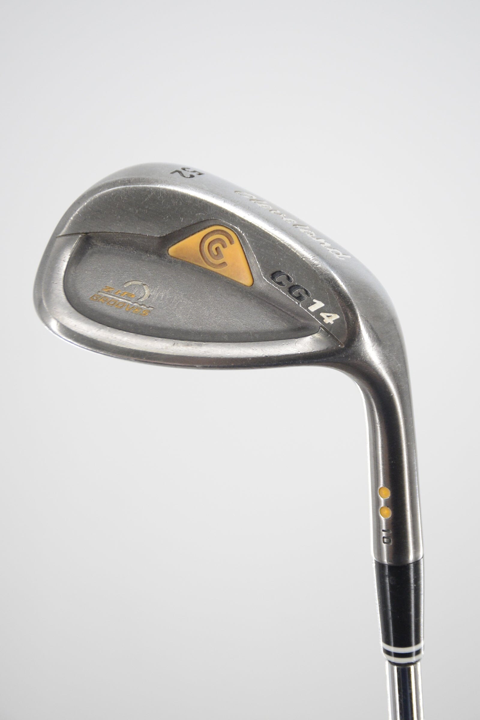 Cleveland CG14 Black Pearl 52 Degree Wedge Wedge Flex 35.5" Golf Clubs GolfRoots 