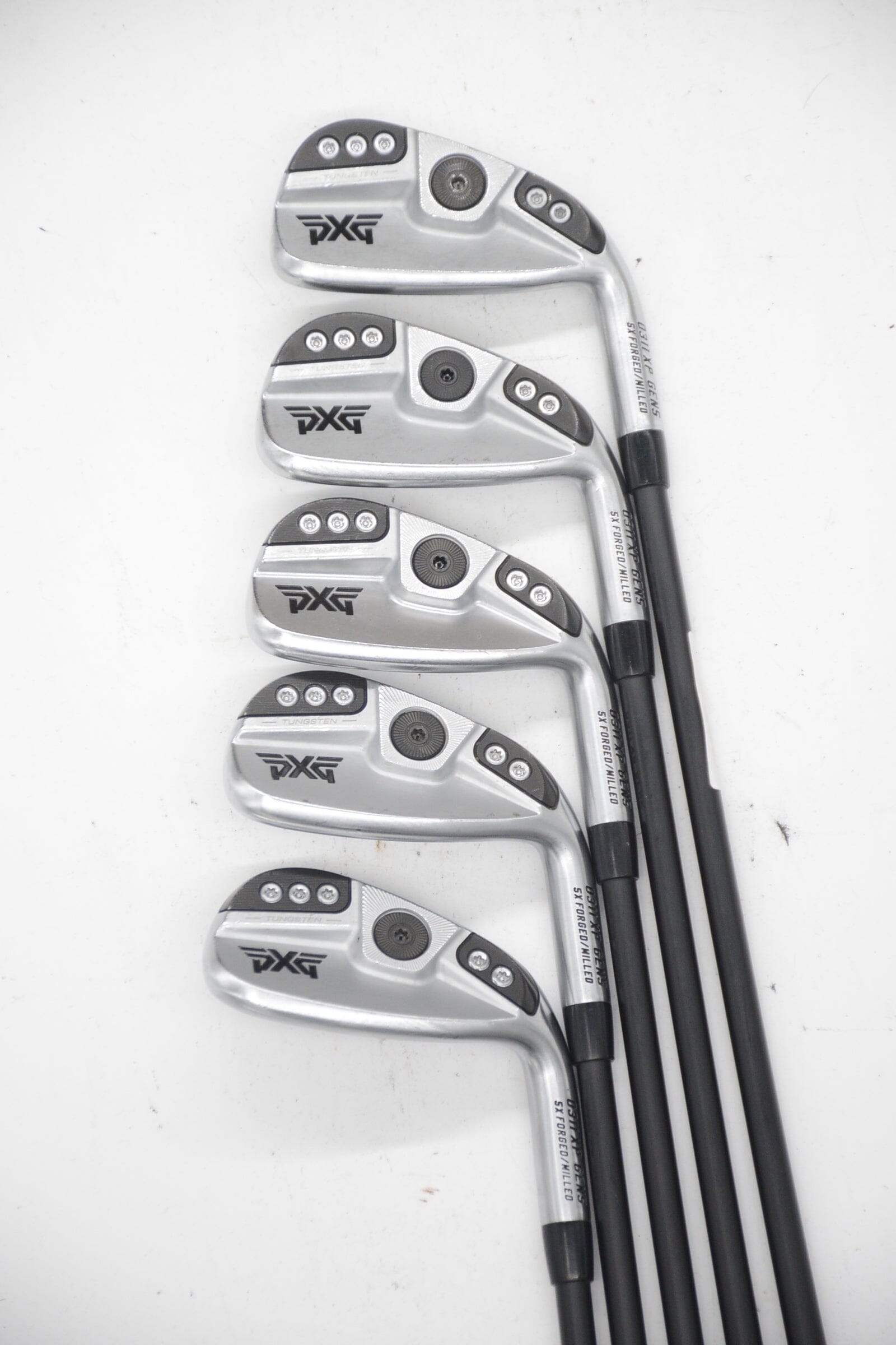 PXG 0311XP Gen 5 7-GW Iron Set R Flex +0.25" Golf Clubs GolfRoots 