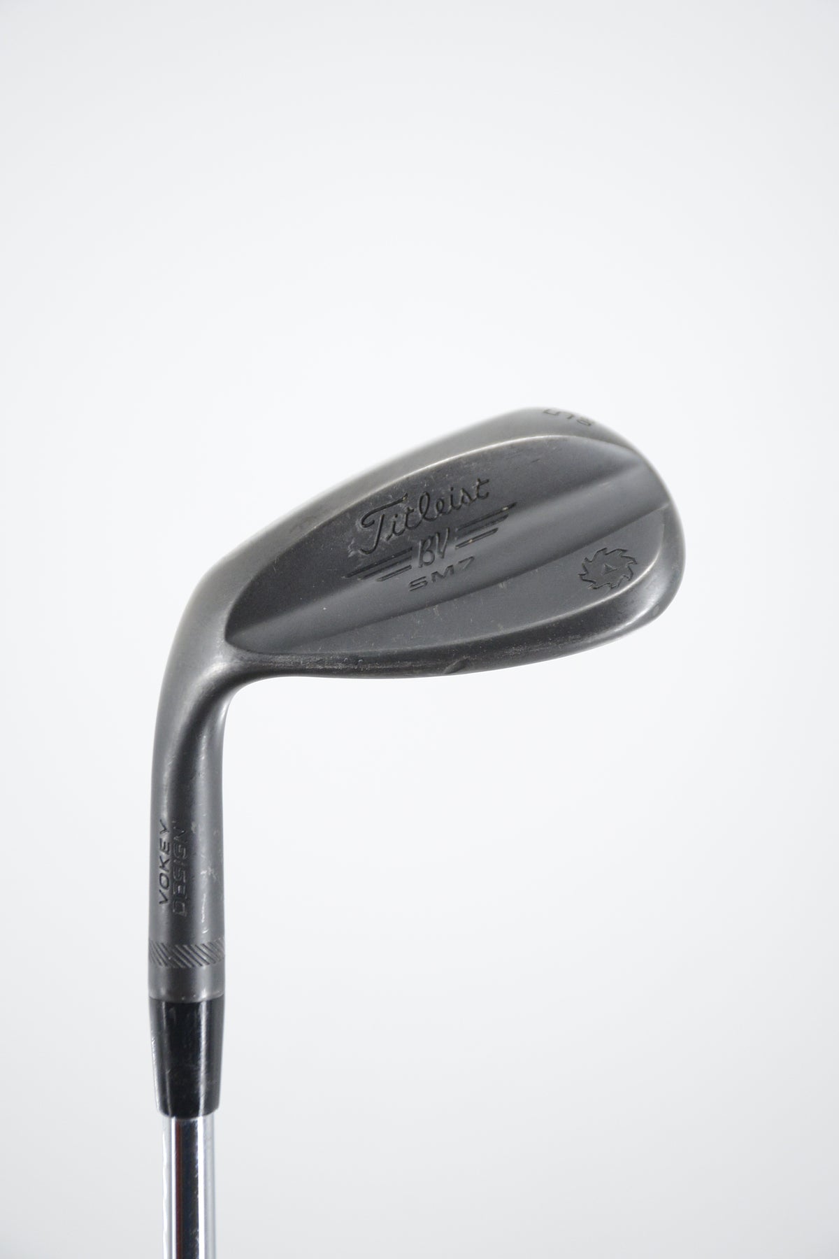 Lefty Titleist Vokey SM7 Jet Black 58 Degree Wedge S Flex 35.5"