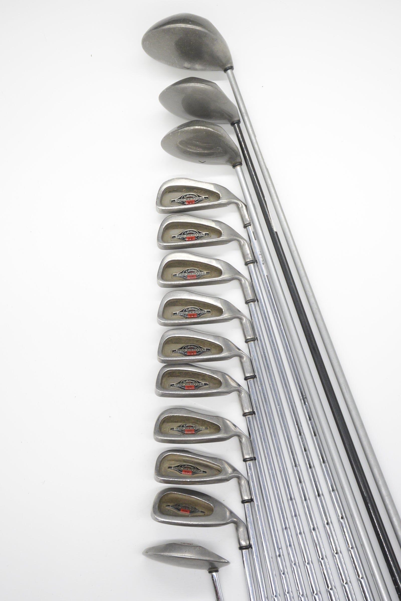 Callaway Big Bertha 1994 Mixed Full Set S Flex Std Length Golf Clubs GolfRoots 