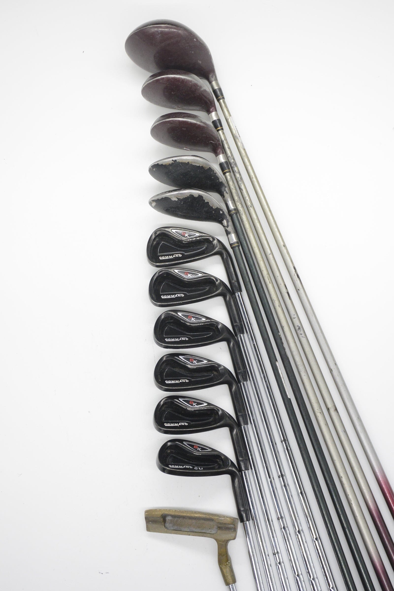 Pinemeadow BK Command Mixed Full Set R Flex Std Length Golf Clubs GolfRoots 