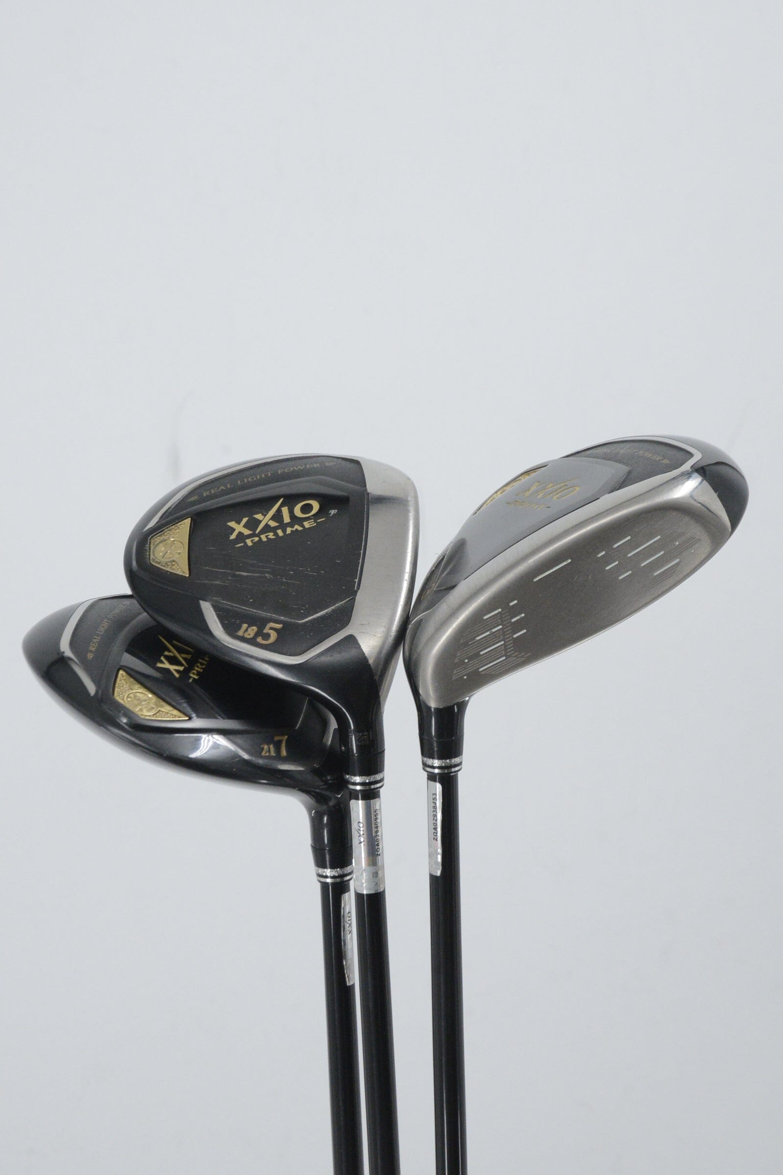 XXIO Prime 10 3W, 5W, 7W Wood Set R Flex Golf Clubs GolfRoots 