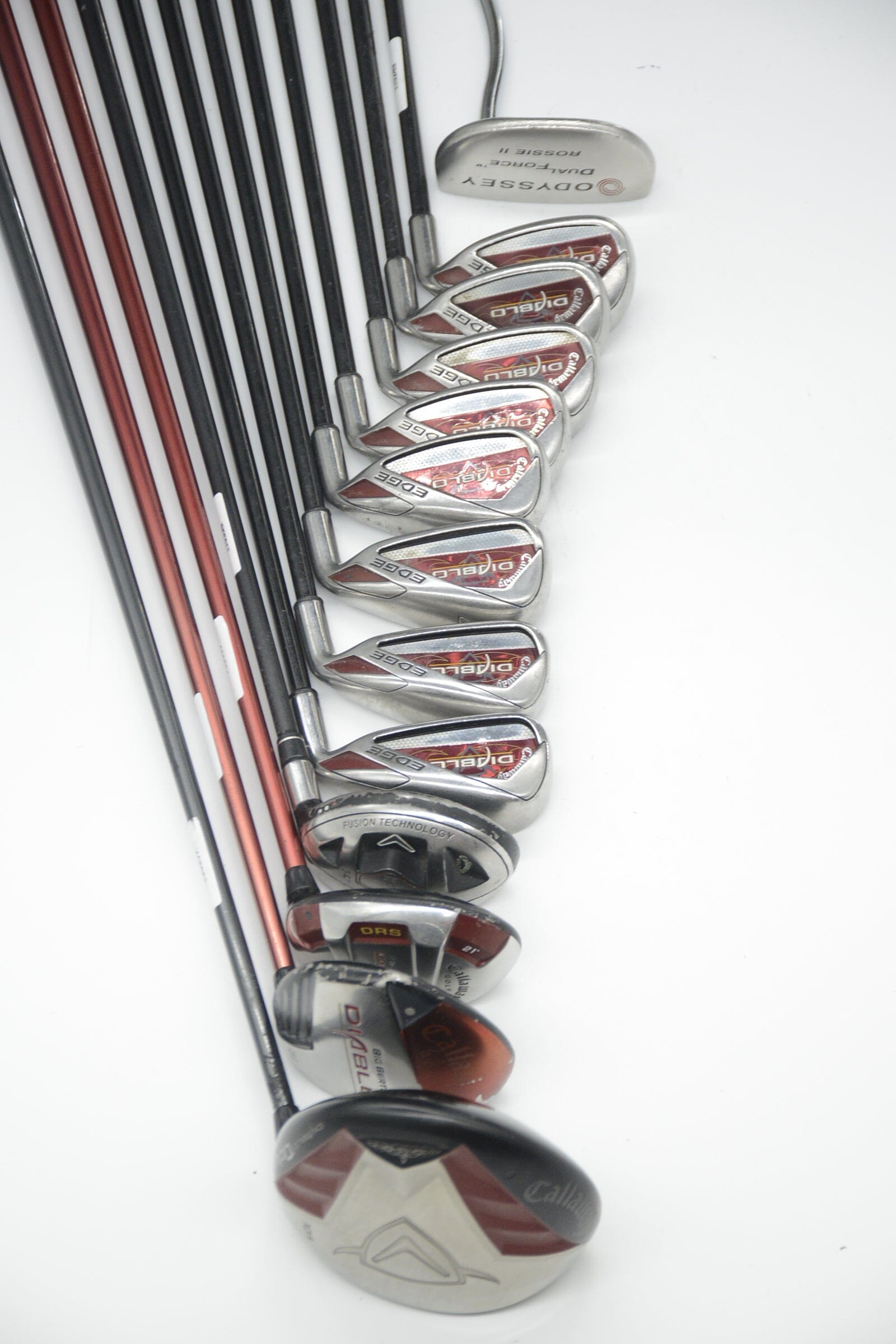 Callaway Diablo Edge Mixed Full Set R Flex -0.5" Golf Clubs GolfRoots 