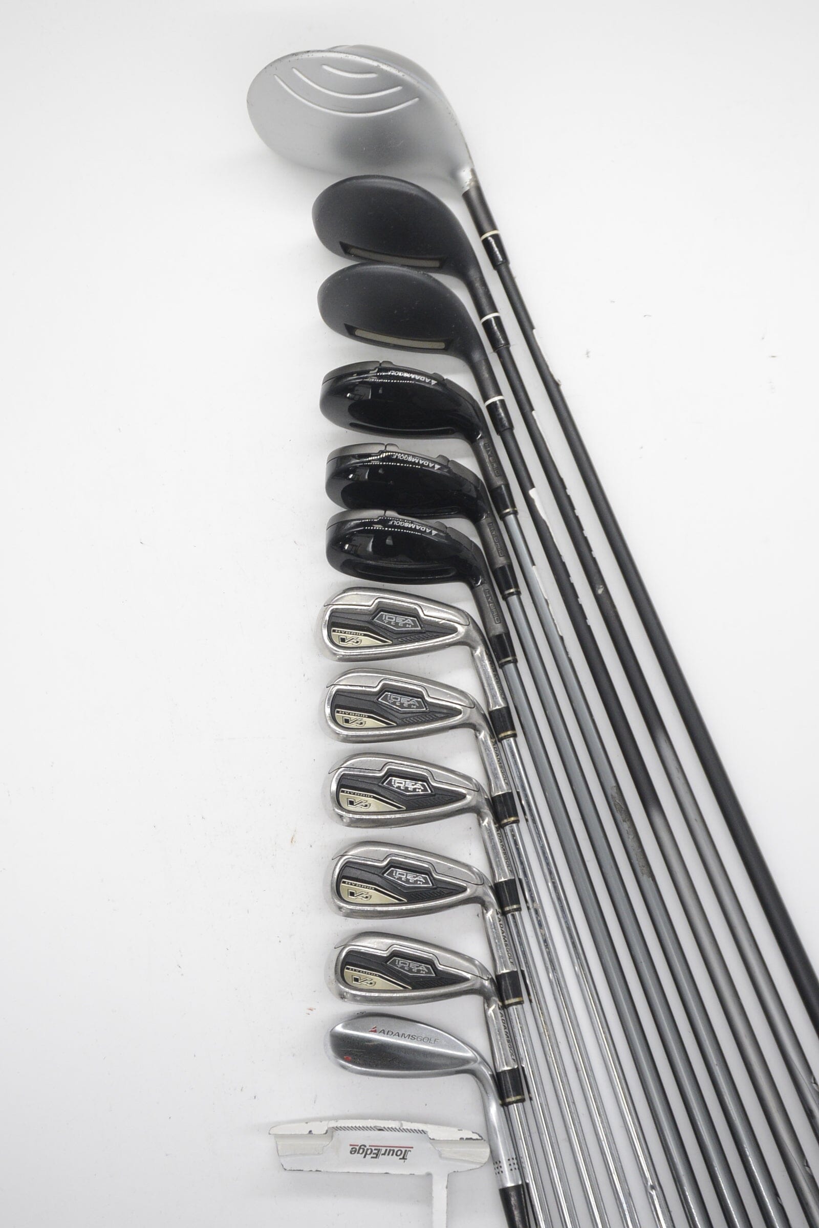 Adams Idea Tech V4 Hybrid Mixed Full Set R Flex +0.5" Golf Clubs GolfRoots 