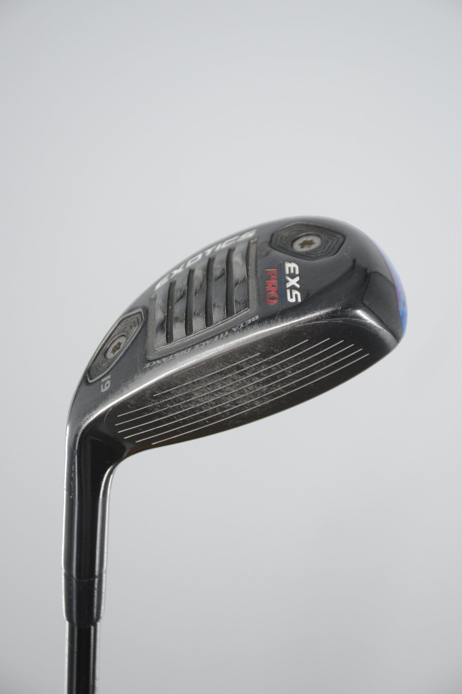 Tour Edge Exotics ExS Pro 19 Degree Hybrid R Flex 40" Golf Clubs GolfRoots 