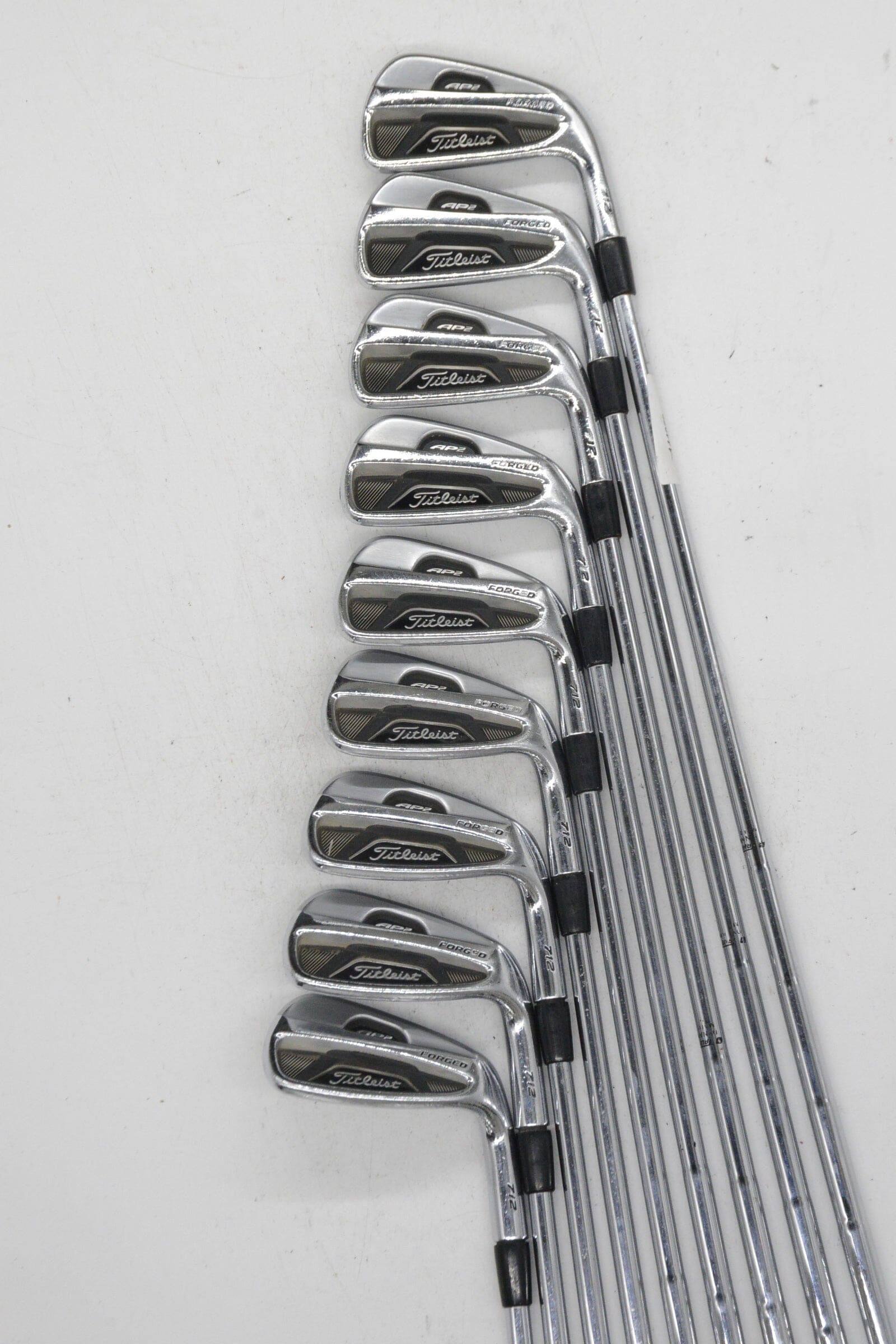 Titleist 712 AP2 Forged 3-AW Iron Set S Flex Std Length Golf Clubs GolfRoots 