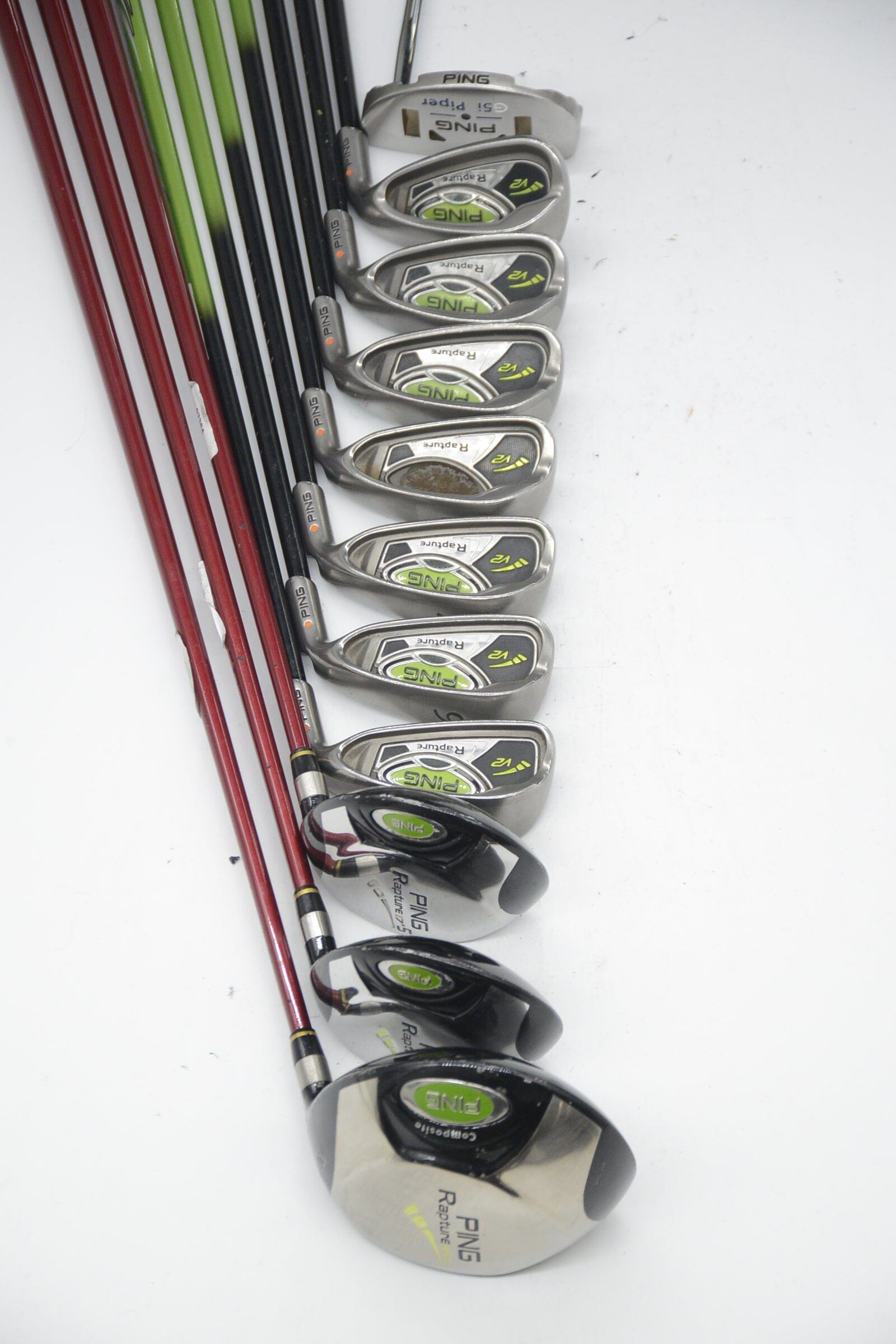 Women's Ping Rapture V2 Mixed Full Set W Flex Std Length Golf Clubs GolfRoots 