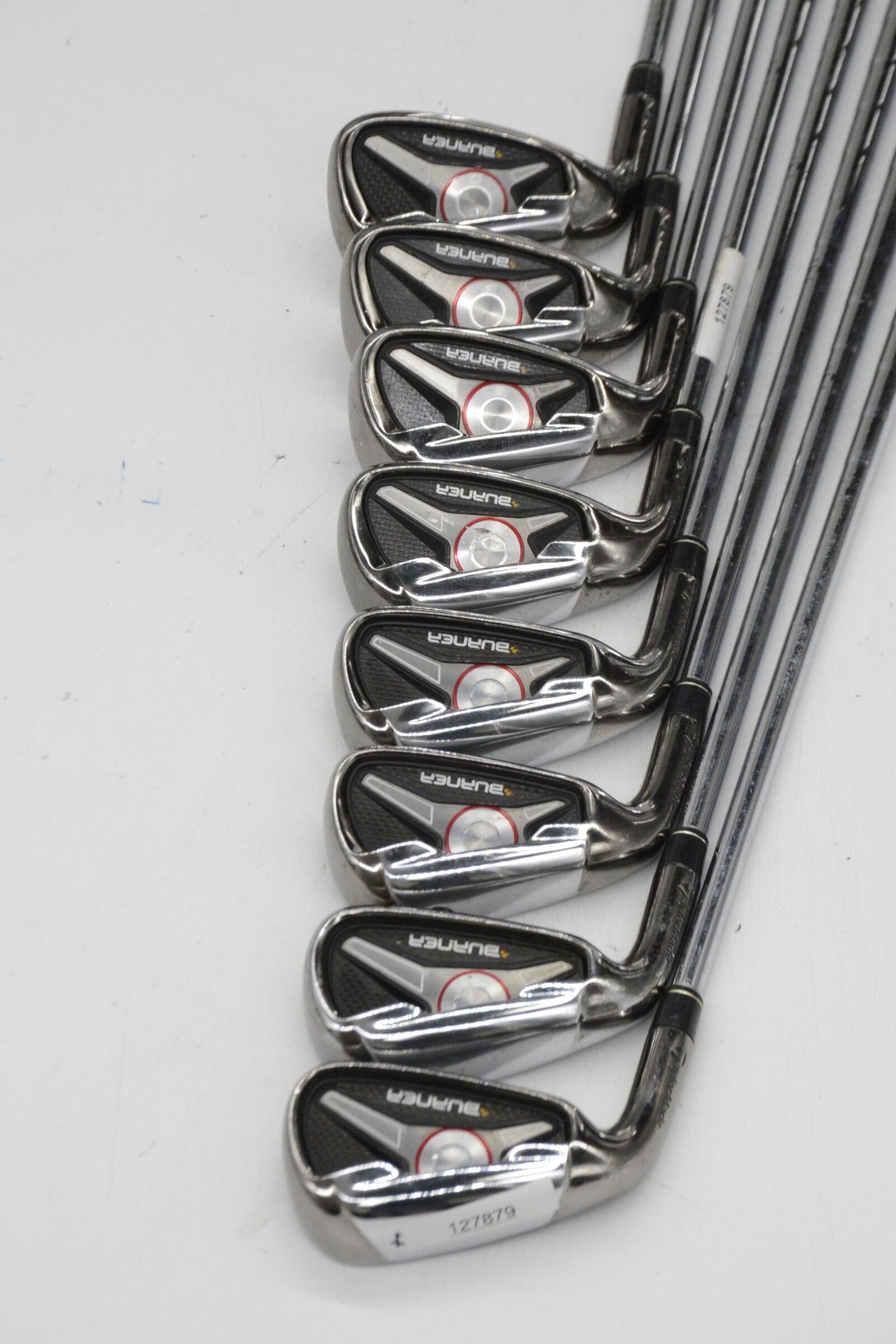 Lefty TaylorMade Burner '09 4-AW Iron Set S Flex +1.25" Golf Clubs GolfRoots 