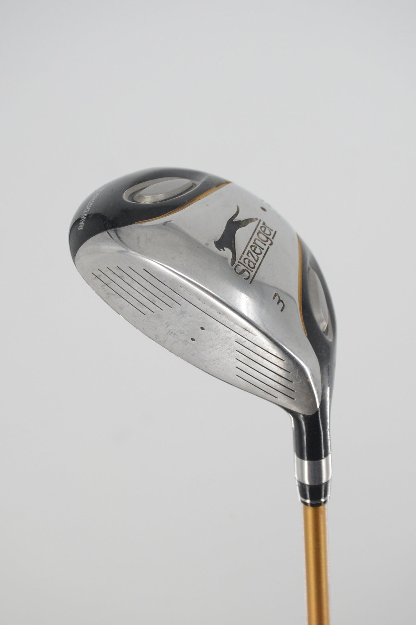 Lefty Slazenger Raw Distance 3 Wood S Flex 43.25" Golf Clubs GolfRoots 